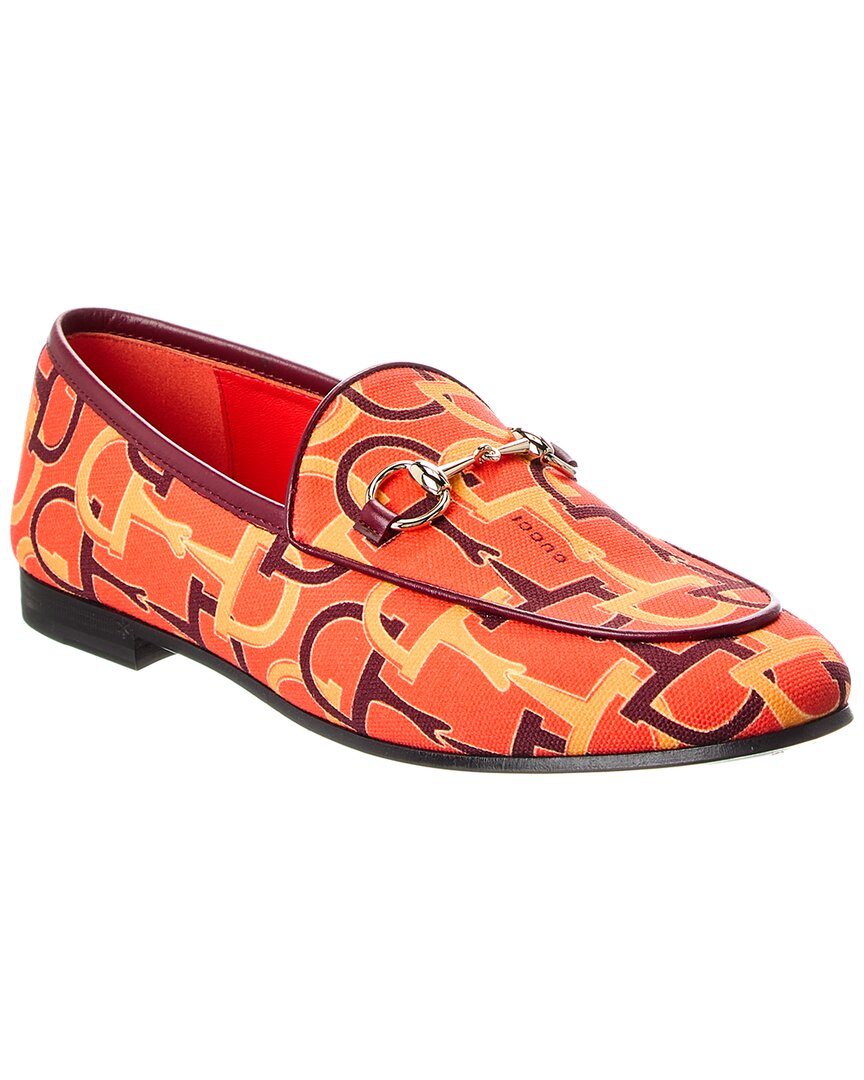 Gucci Jord n Canvas Loafer