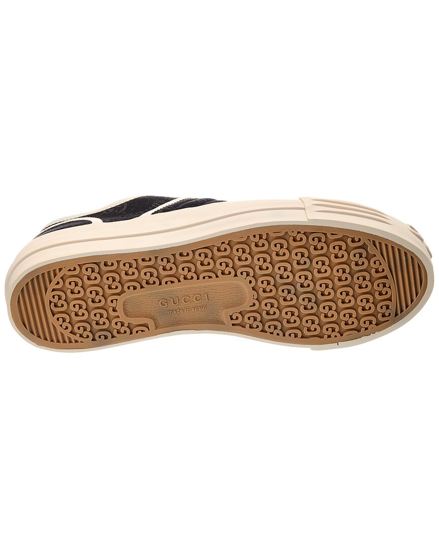 Gucci Chunky Gg Canvas & Leather Sneaker