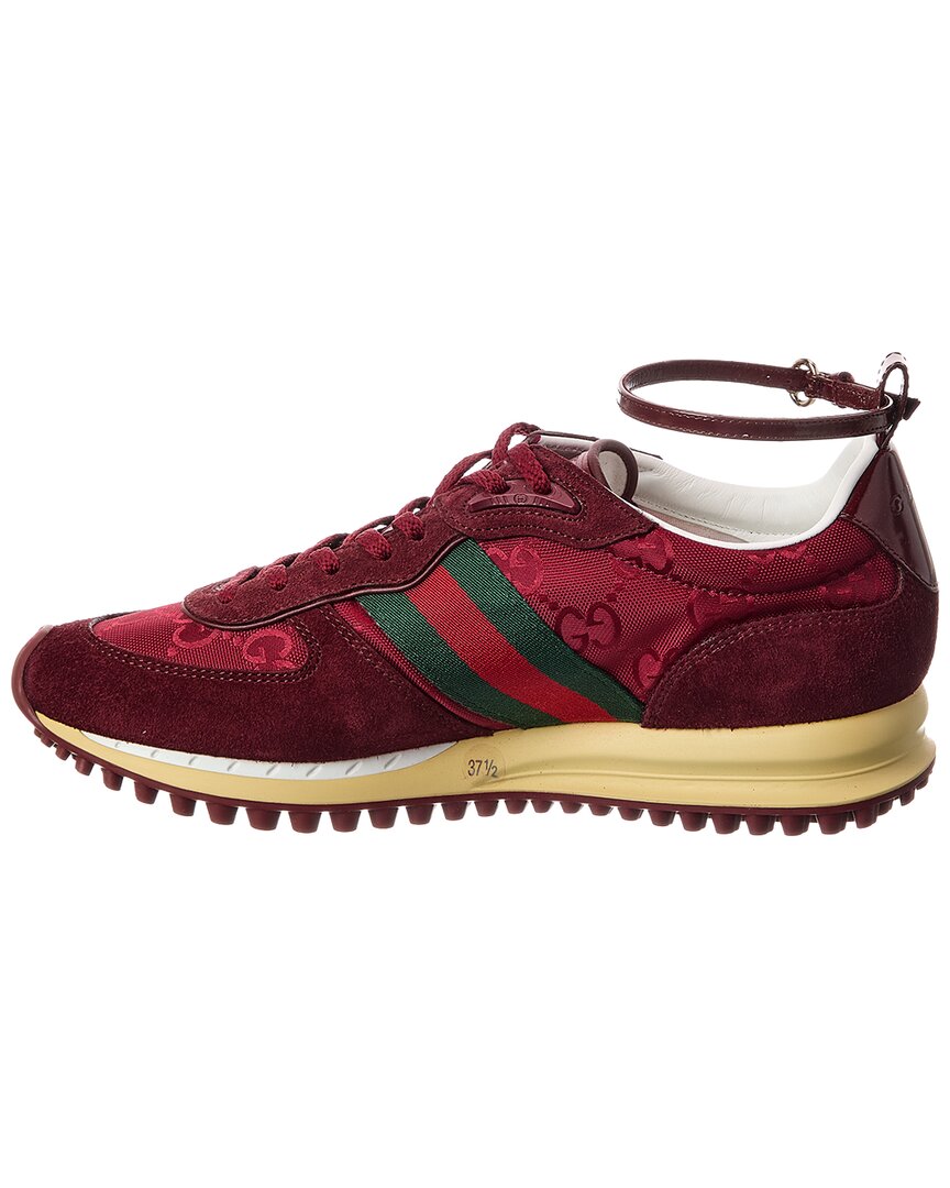 Gucci Re-Motion Gg Nylon & Suede Sneaker
