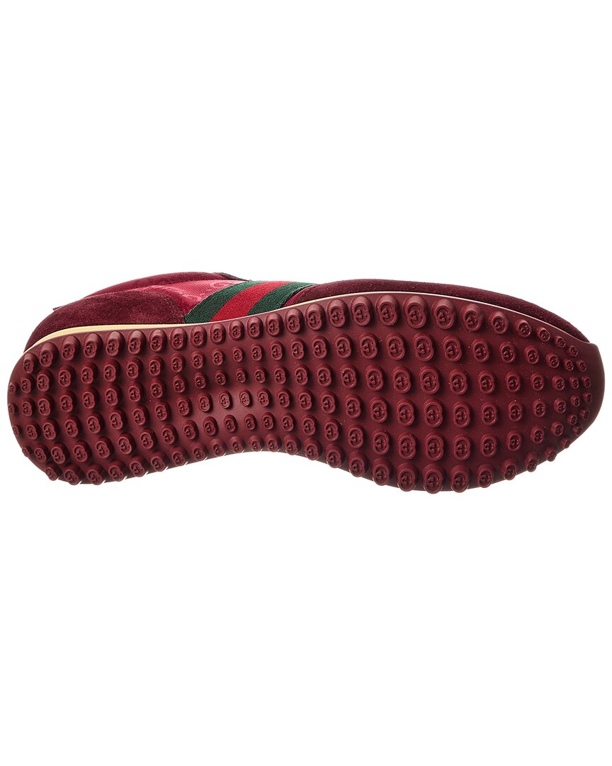 Gucci Re-Motion Gg Nylon & Suede Sneaker