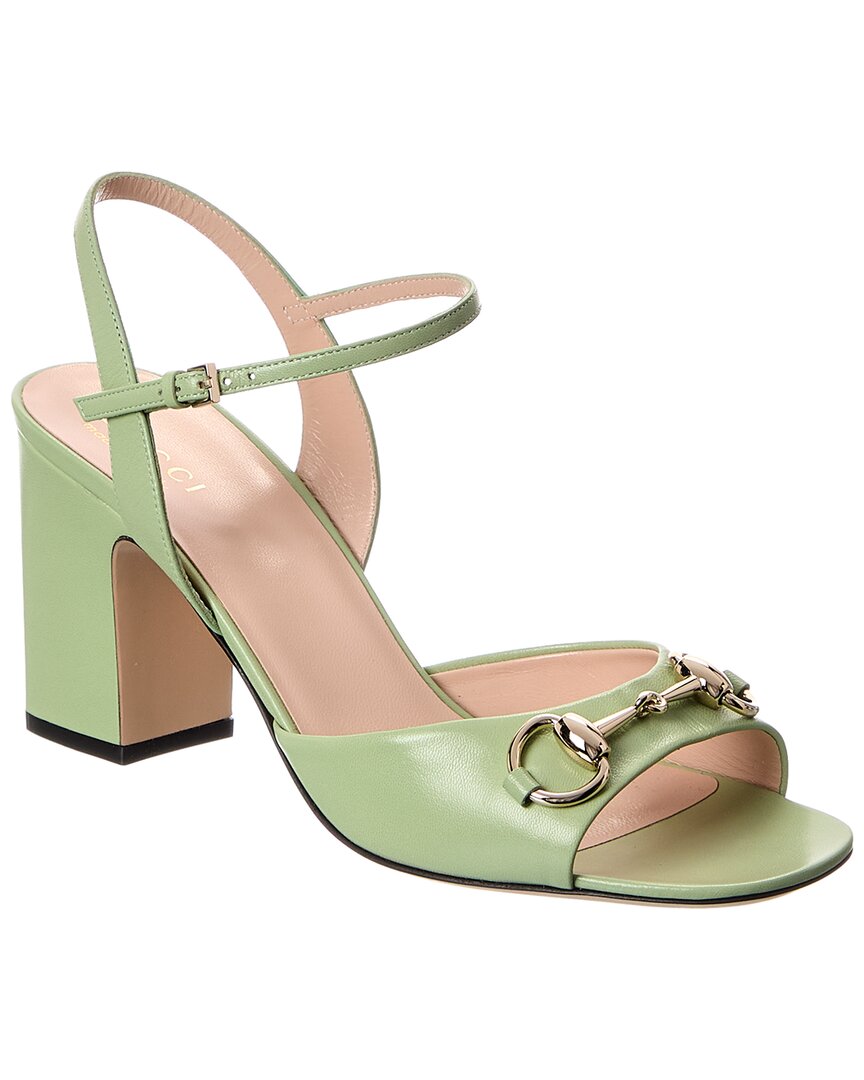 Gucci Horsebit Leather Sandal