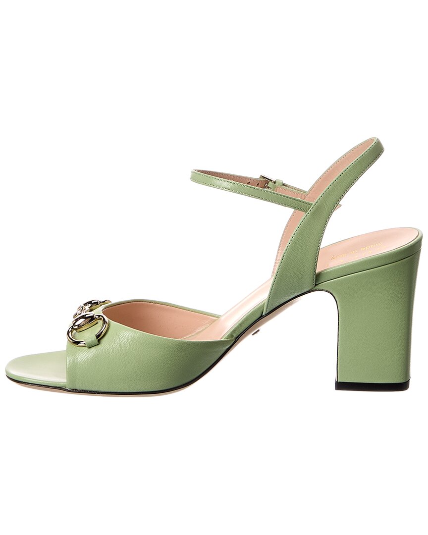 Gucci Horsebit Leather Sandal