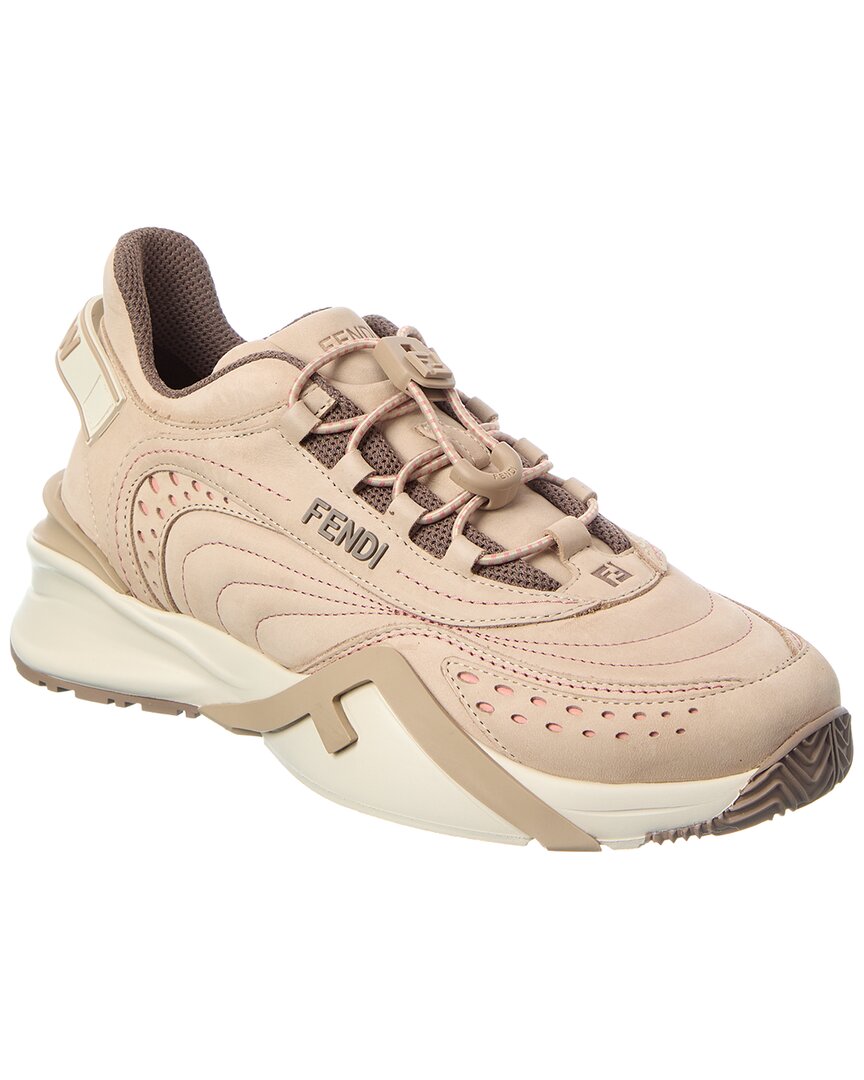 Fendi Shoe Flow Sneaker 3 Leather Shoes