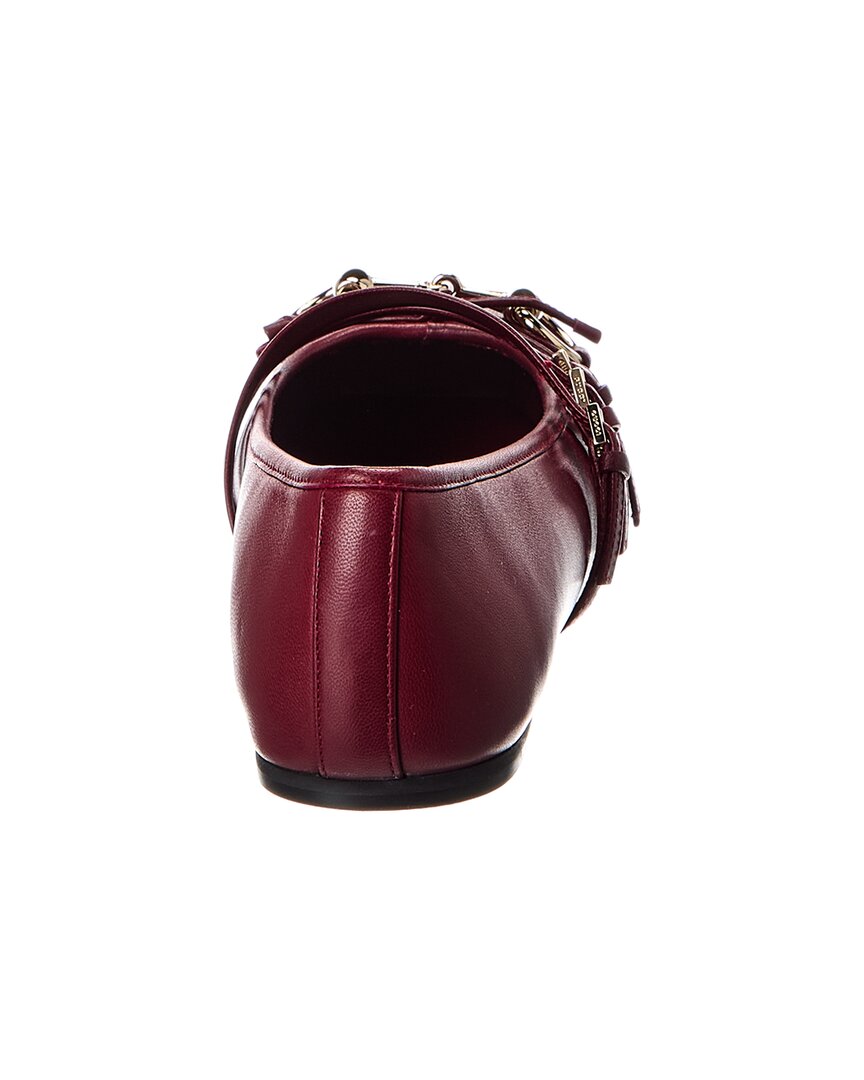 Gucci Horsebit Leather Ballet Flat