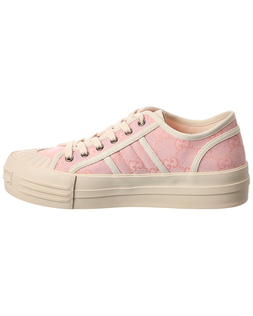 Gucci Chunky Gg Canvas & Leather Sneaker