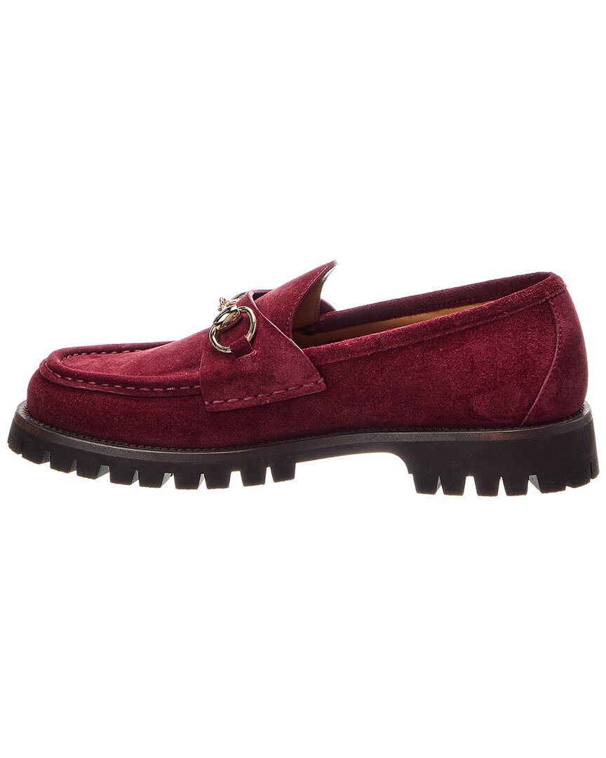 Gucci Horsebit Suede Loafer