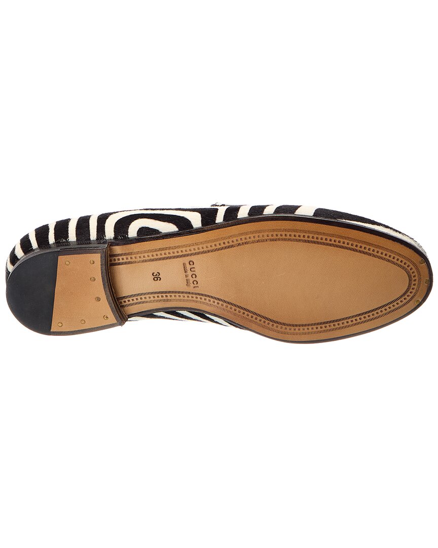 Gucci Jord n Haircalf Loafer
