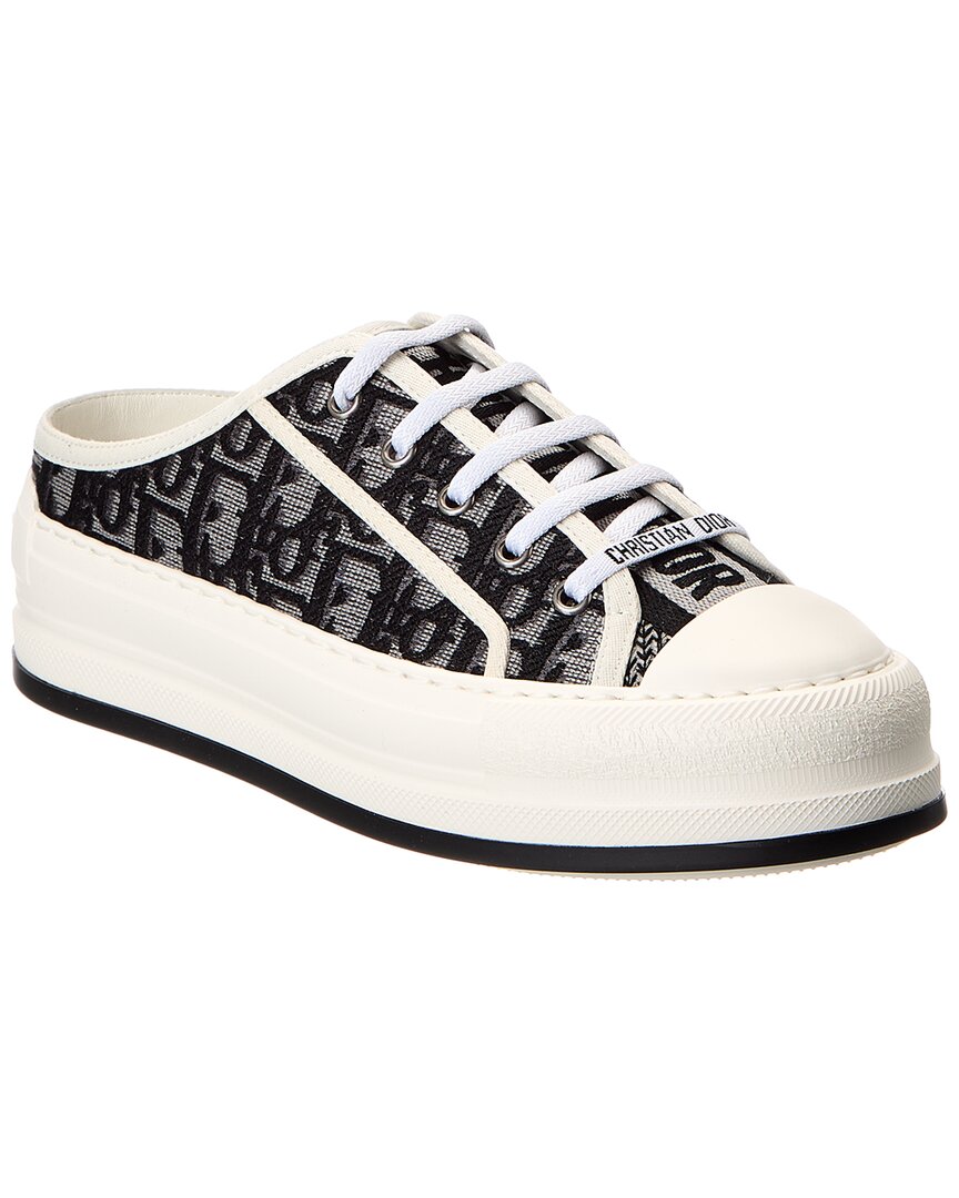 Dior Shoe Walk'n' Oblique Sneaker Canvas Blue Shoes