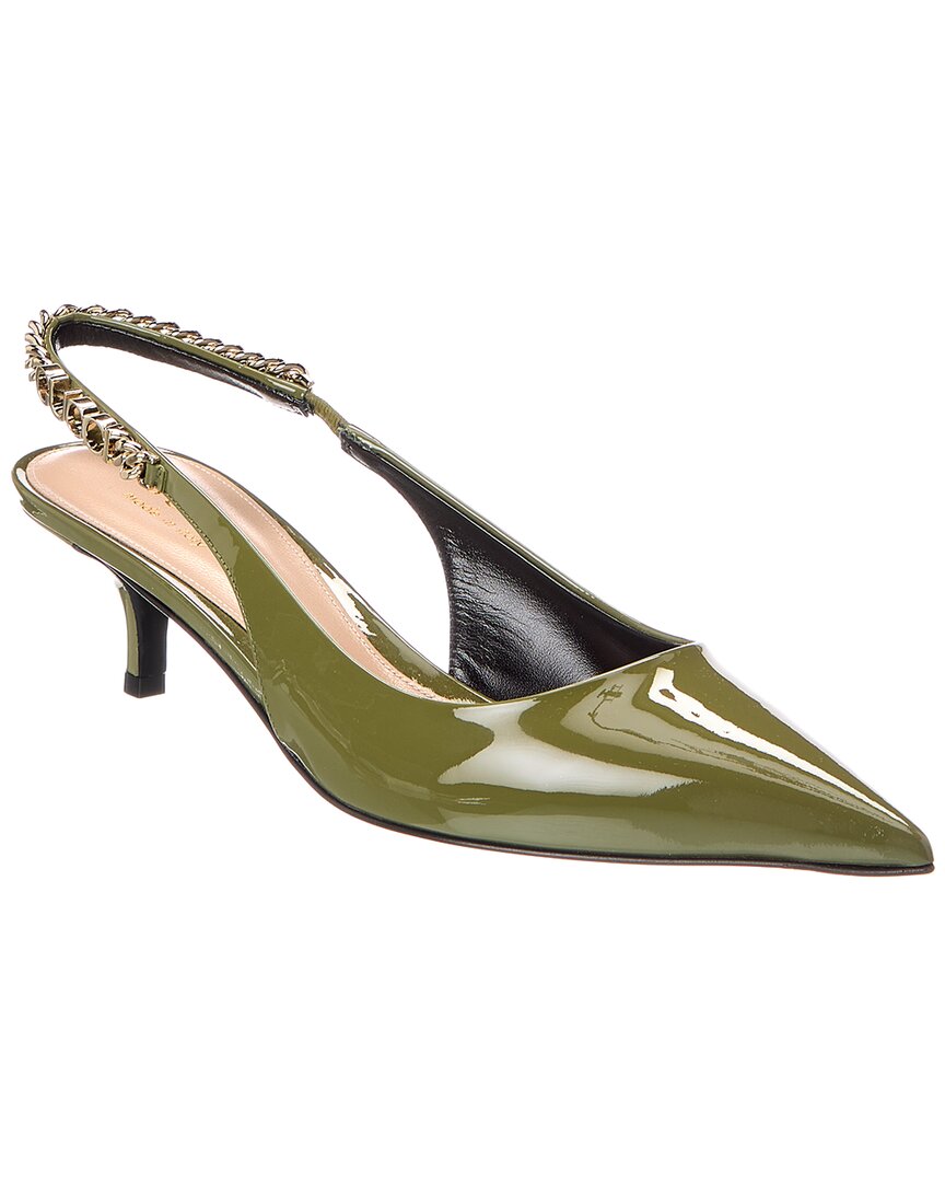 Gucci Signoria Patent Slingback Pump