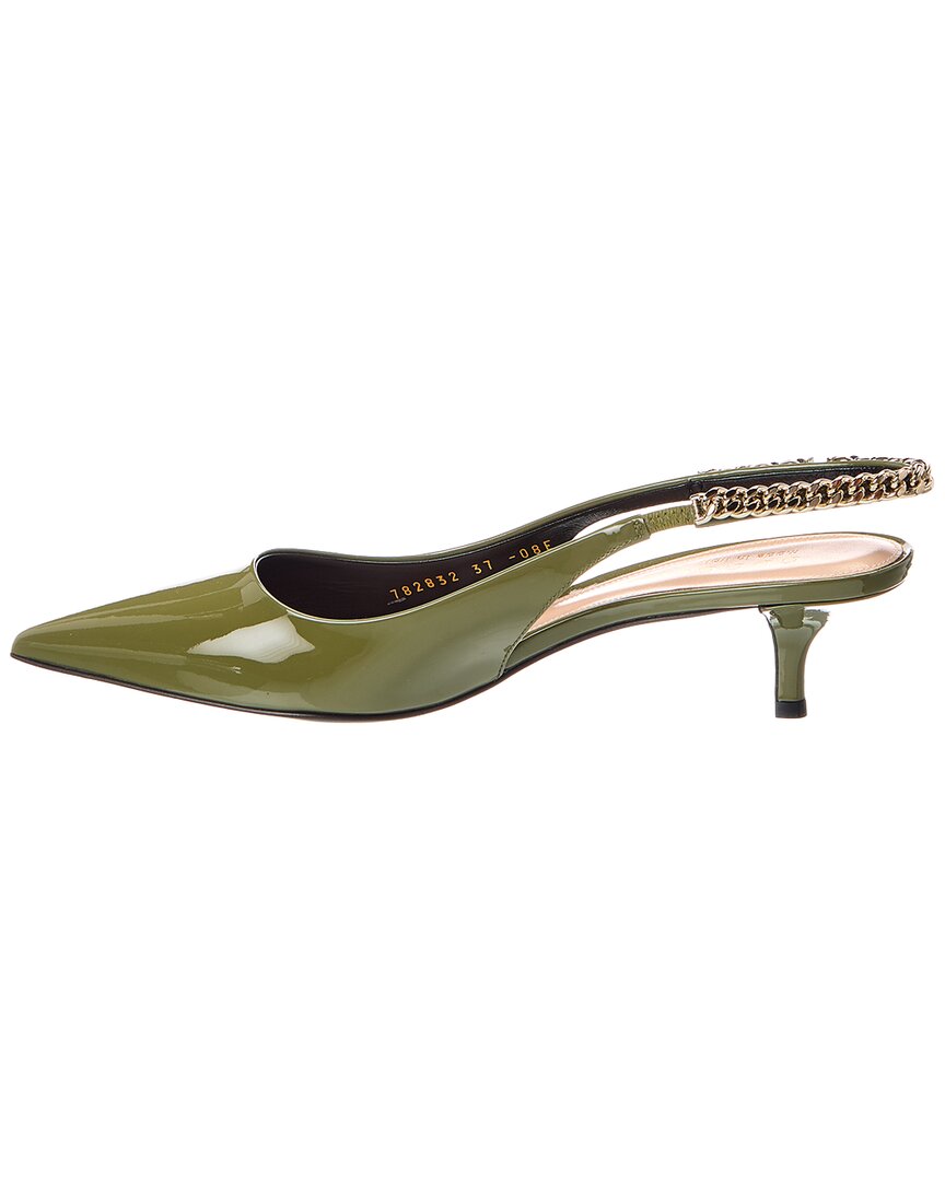 Gucci Signoria Patent Slingback Pump