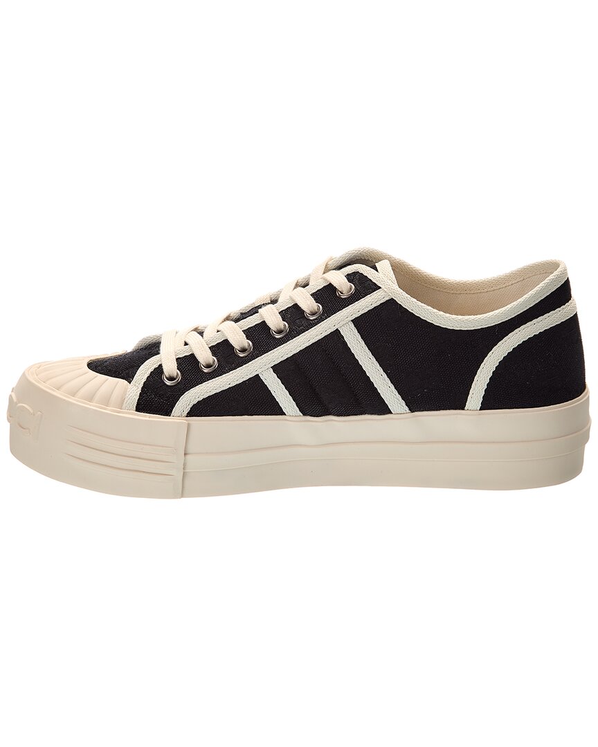 Gucci Chunky Gg Canvas & Leather Sneaker