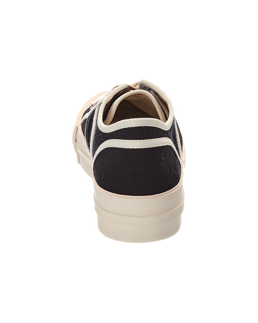 Gucci Chunky Gg Canvas & Leather Sneaker