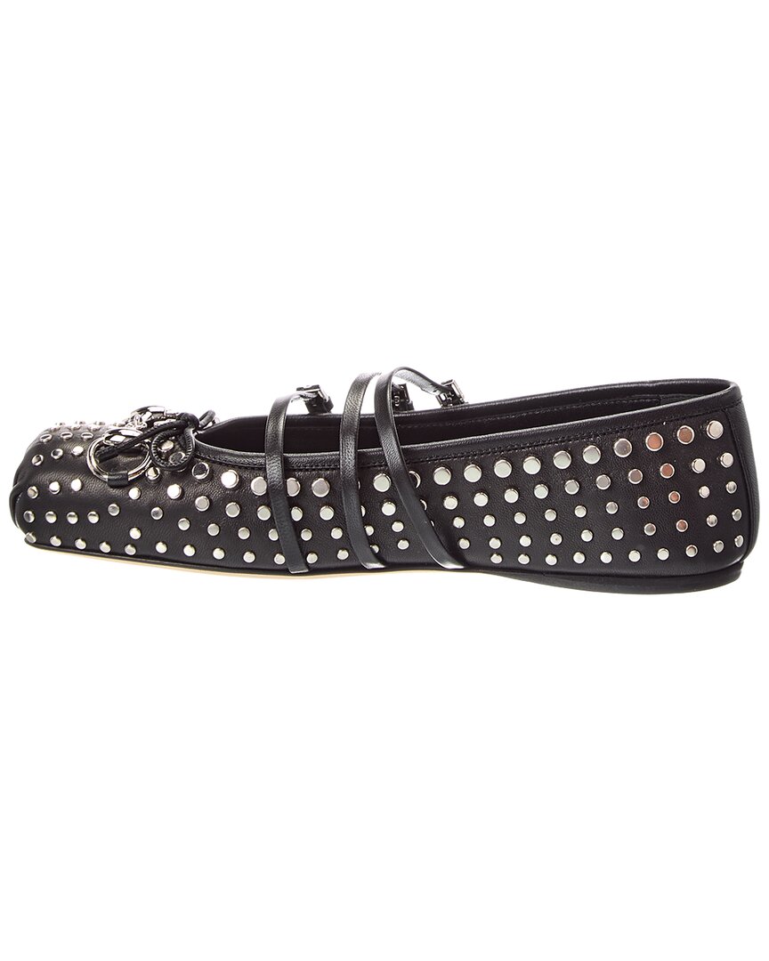 Gucci Horsebit Leather Ballet Flat