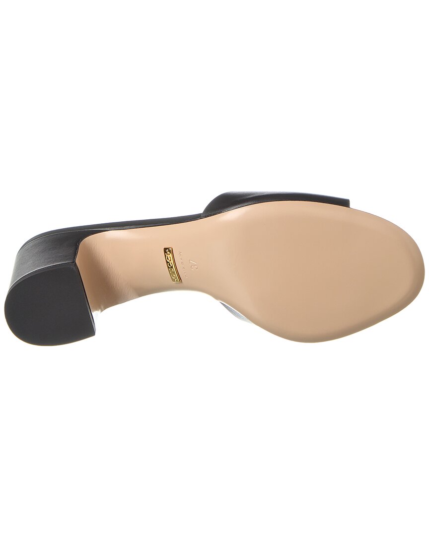 Gucci Interlocking G Leather Sandal