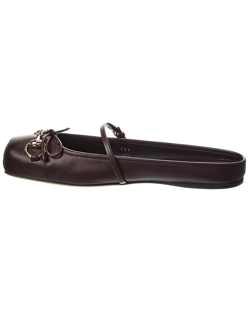 Gucci Horsebit Leather Mule