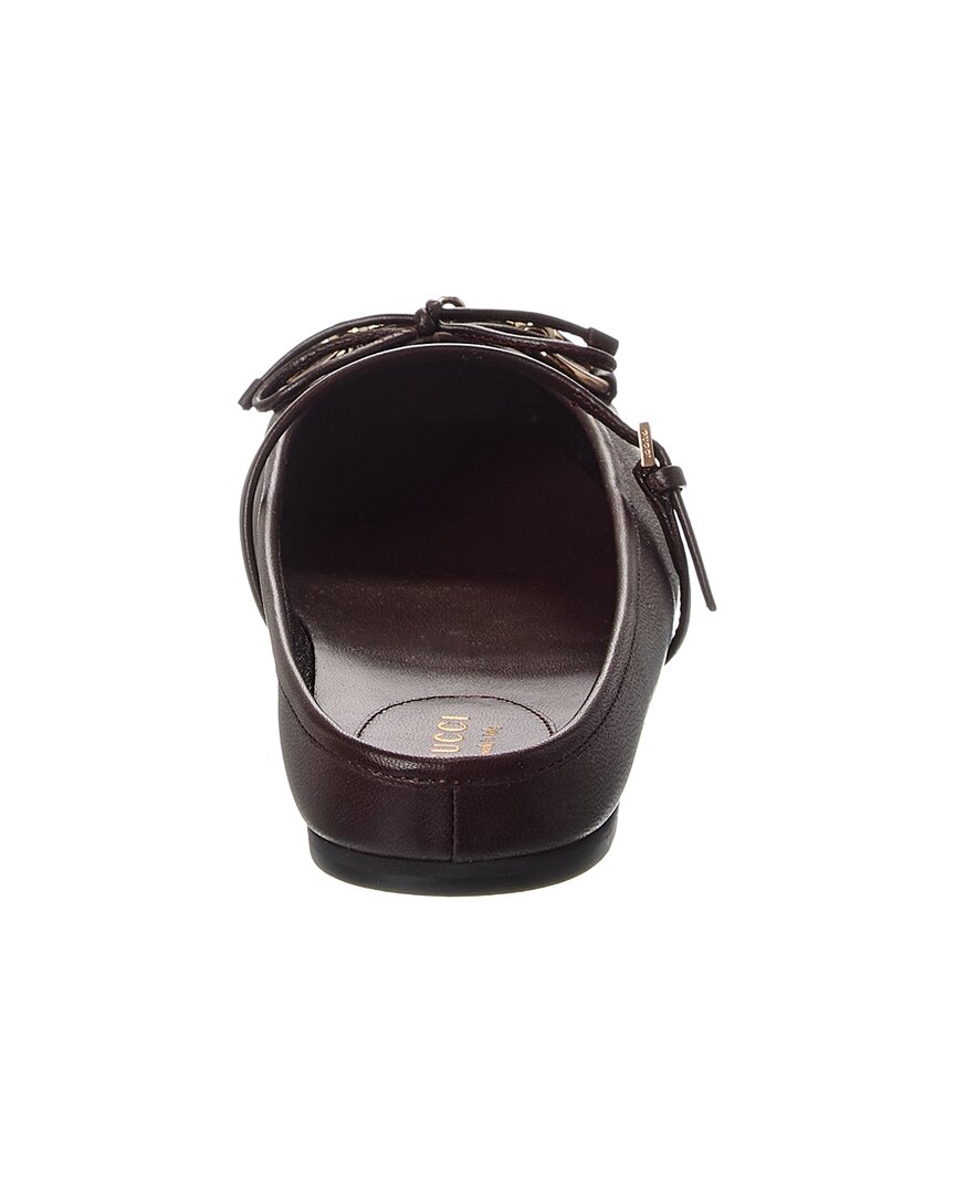 Gucci Horsebit Leather Mule