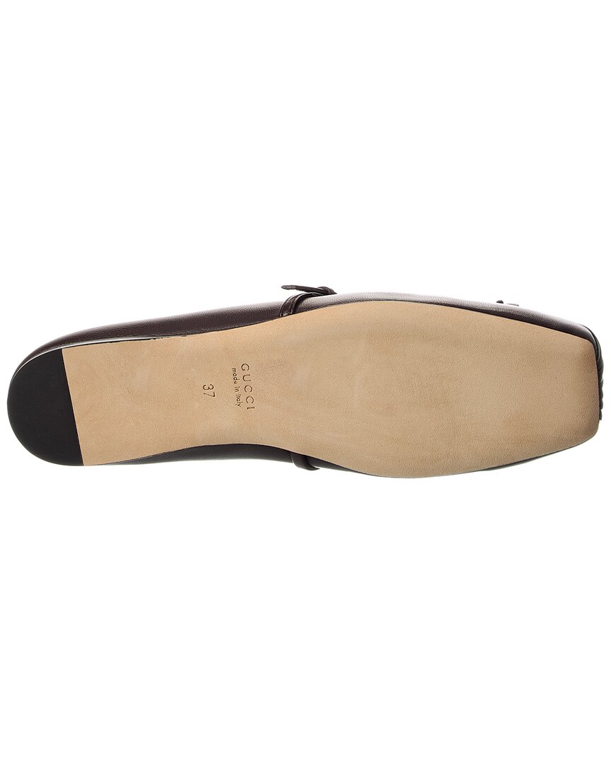 Gucci Horsebit Leather Mule
