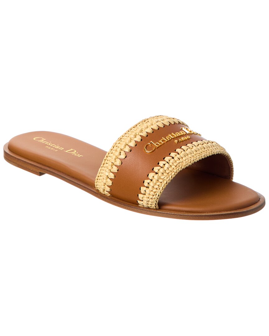 Dior Shoe D-Lane Sandal Leather Shoes