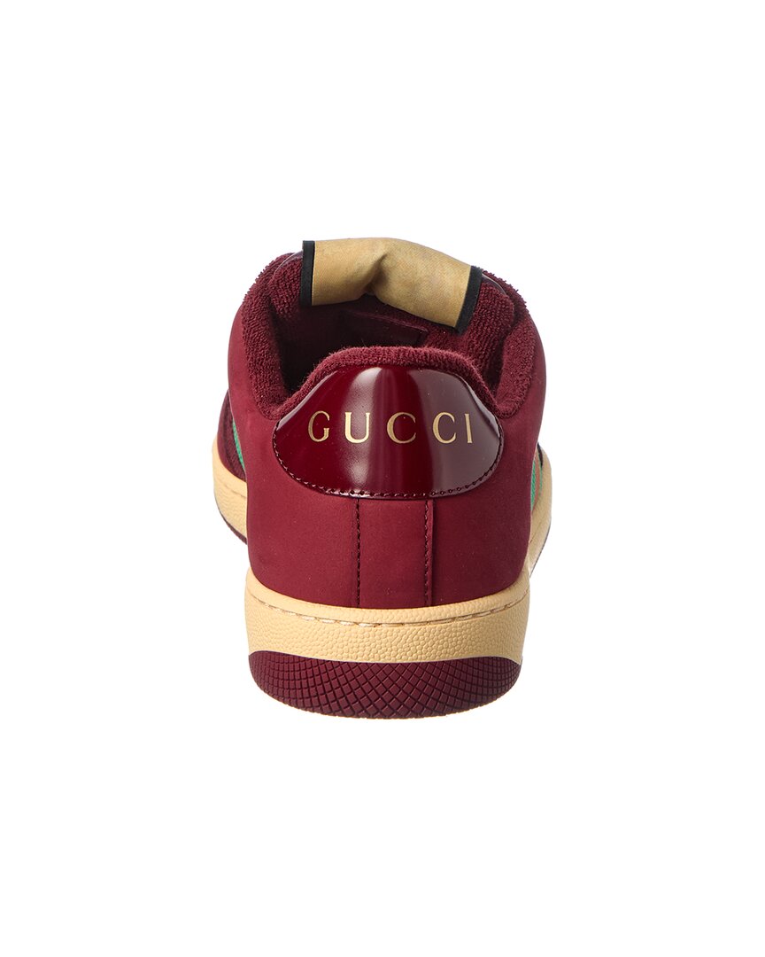 Gucci Screener Gg Canvas & Leather Sneaker