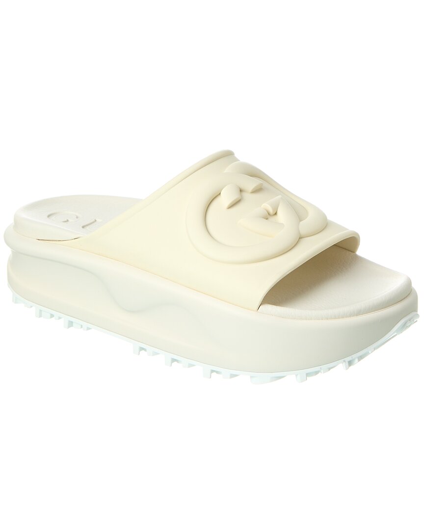 Gucci Interlocking G Rubber Slide