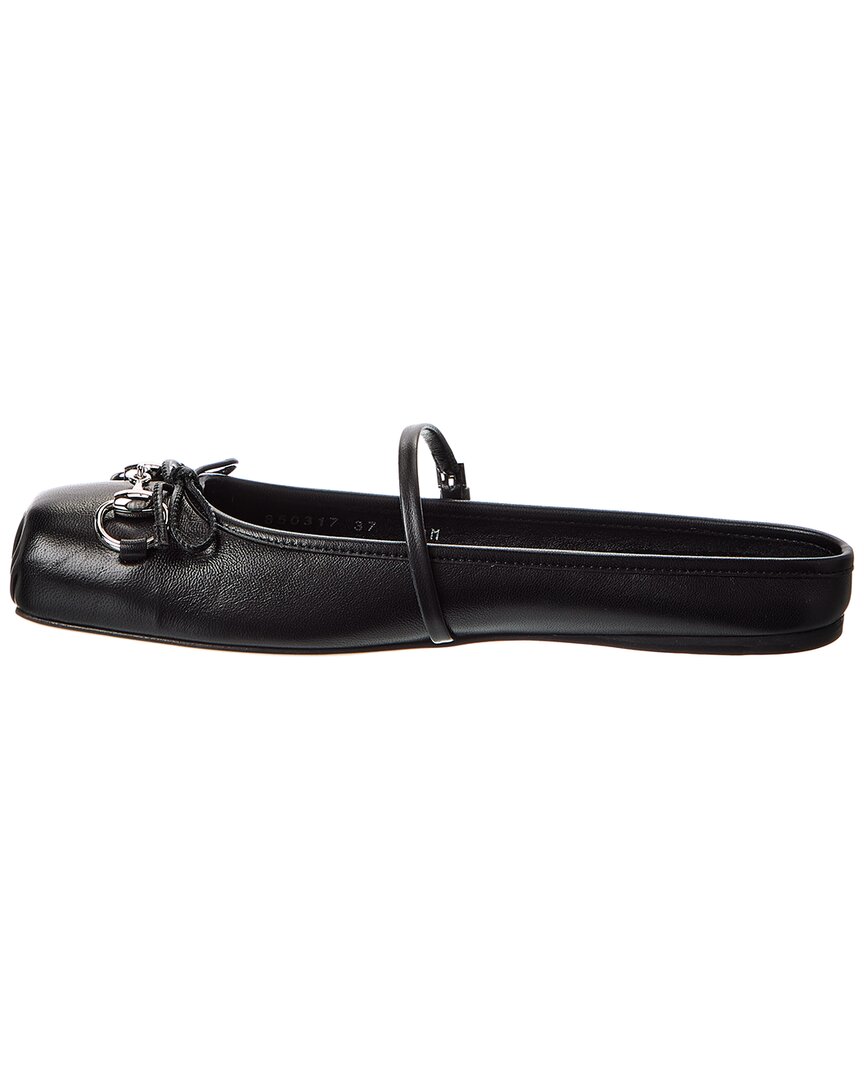 Gucci Horsebit Leather Mule