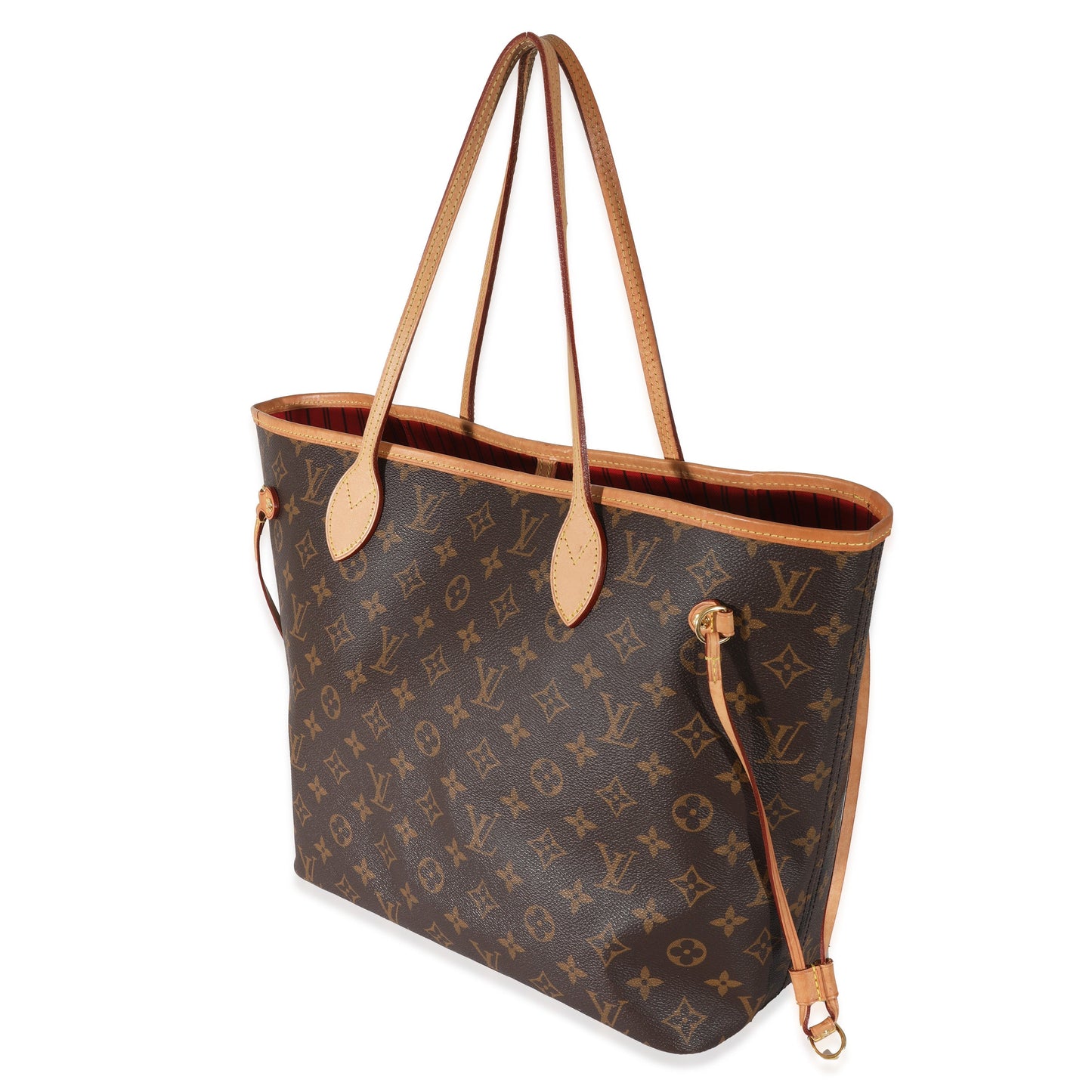 Louis Vuitton Cherry Neverfull MM Monogram Canvas Tote Bag