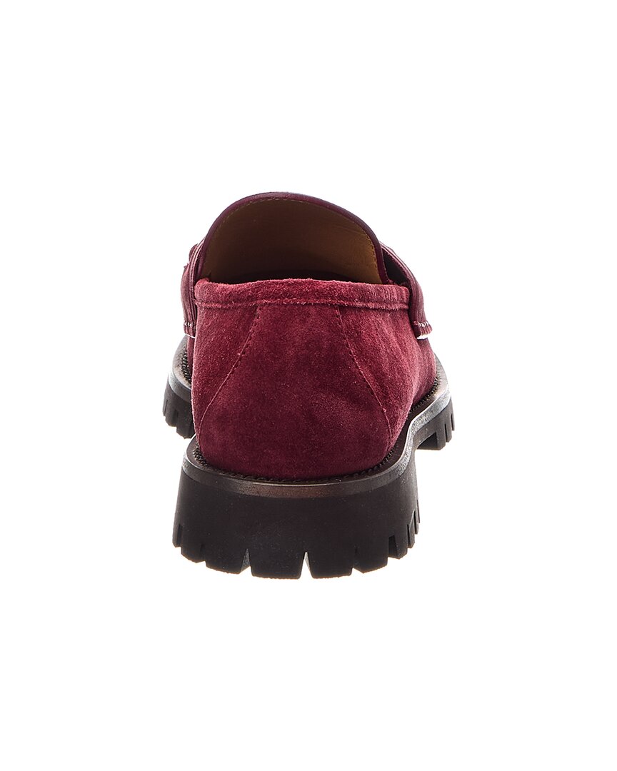 Gucci Horsebit Suede Loafer
