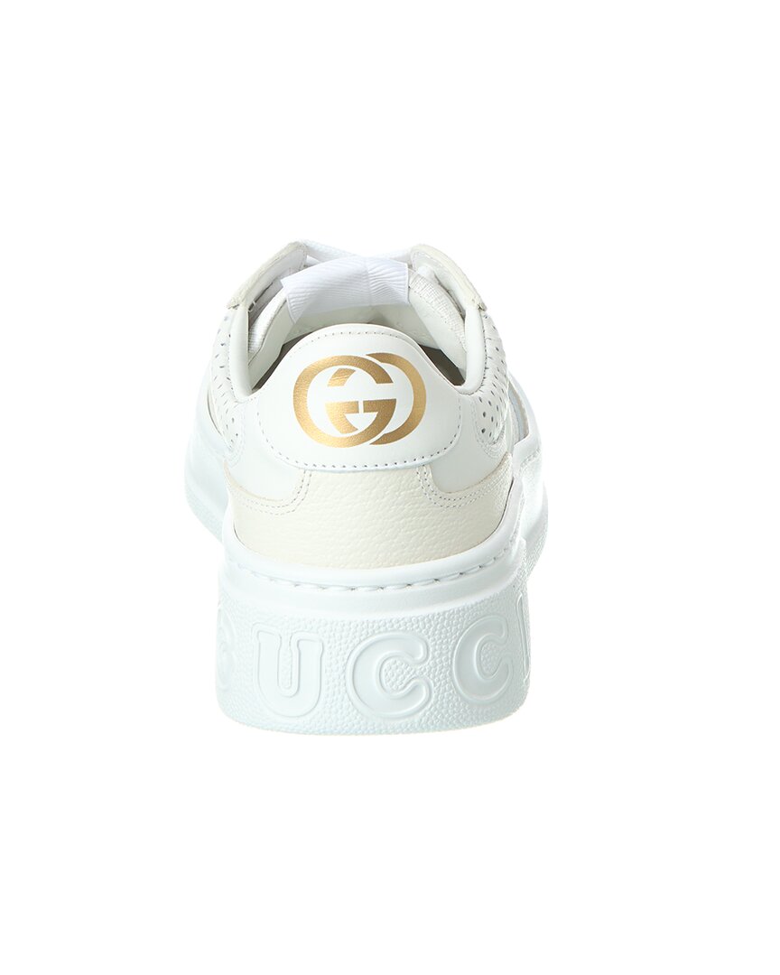 Gucci Gg Supreme Canvas & Leather Sneaker