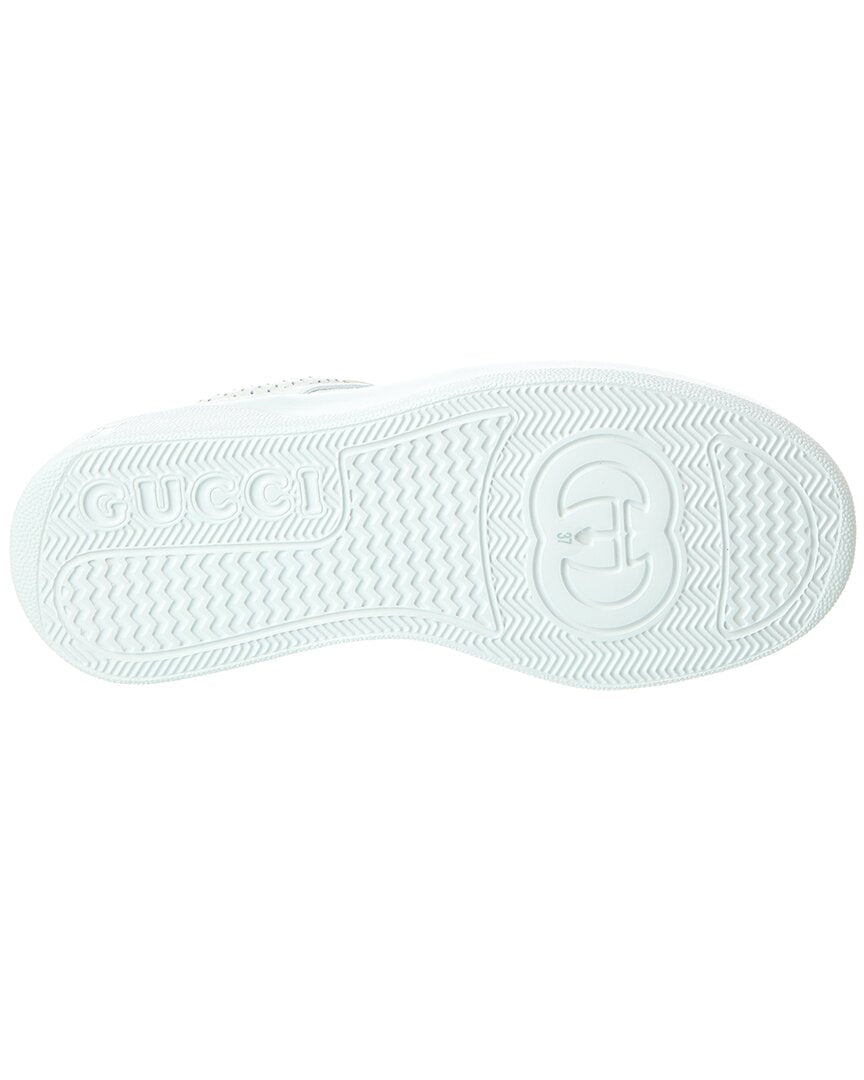 Gucci Gg Supreme Canvas & Leather Sneaker