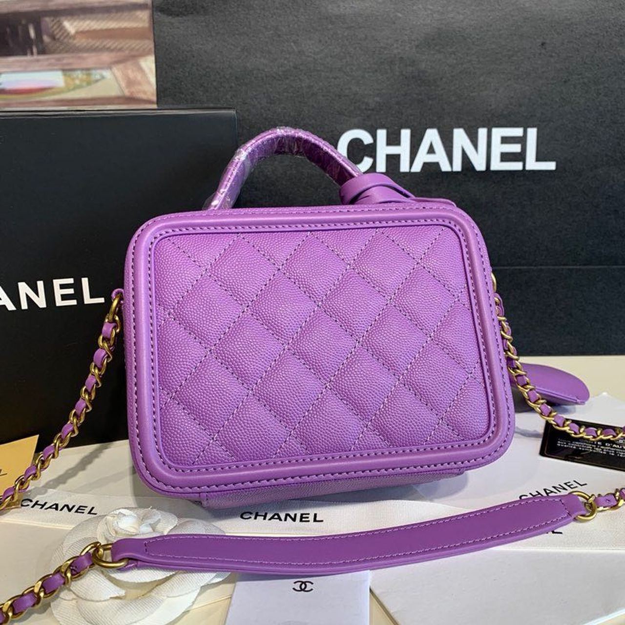 CHL Top QualityTop Qualityligree Vanity Leather Gold Jewelry