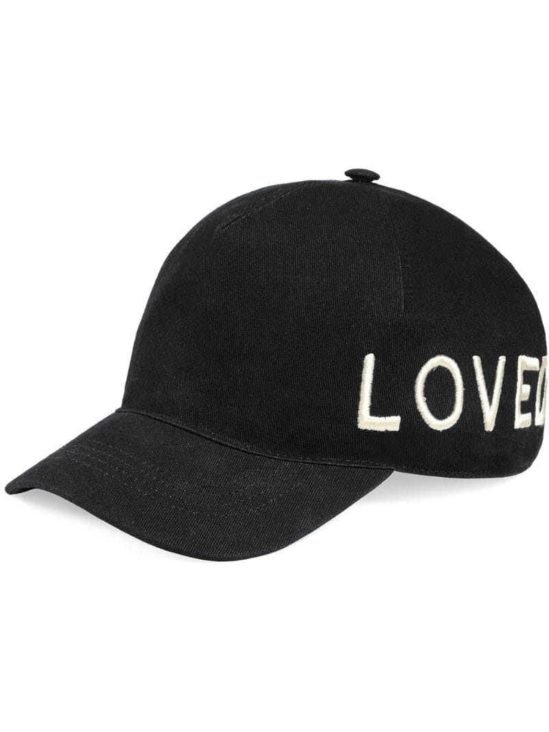 Gucci - embroidered baseball cap - men - Cotton - XS, S, M, L - Black