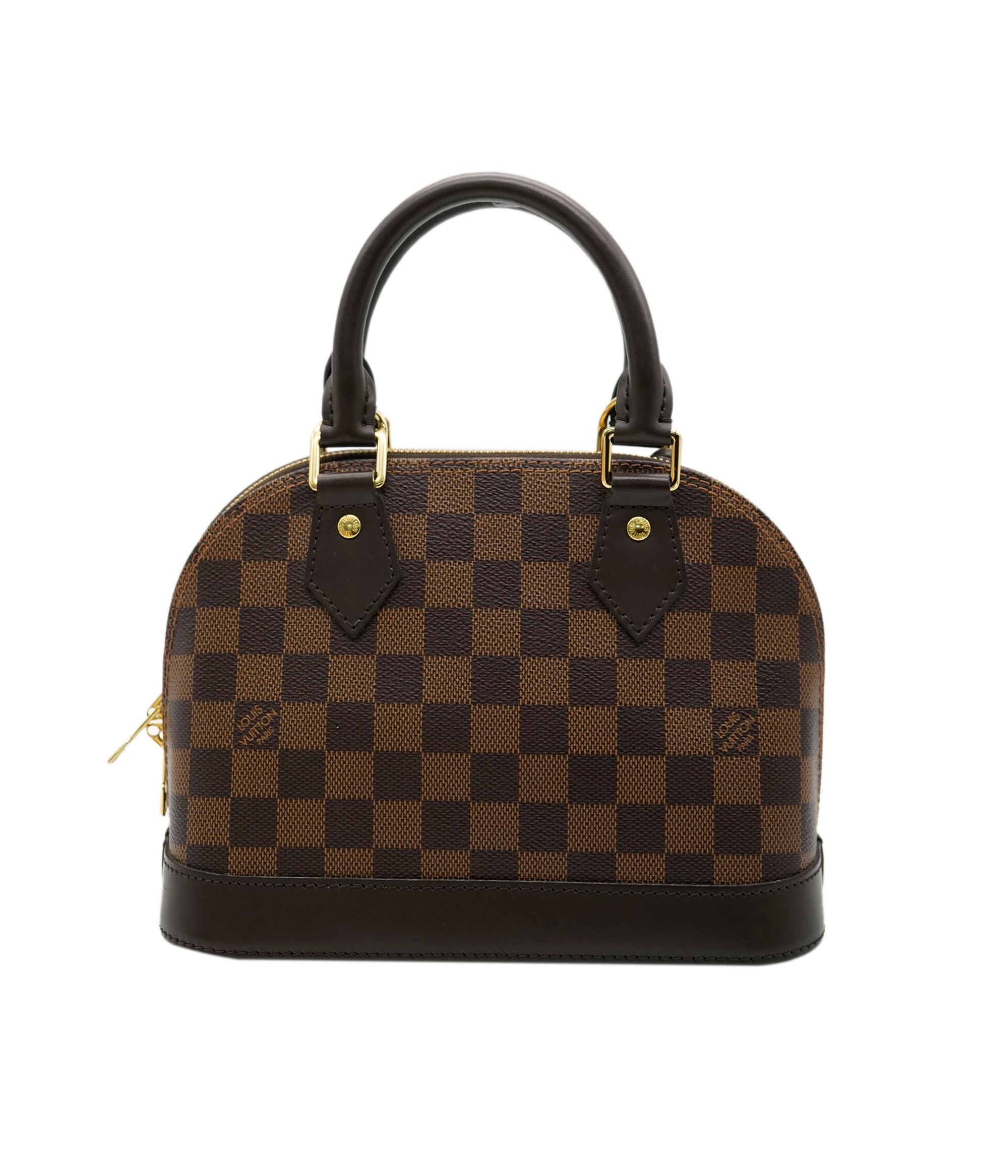 Louis Vuitton Damier Ebene Alma BB Canvas Handbag 5