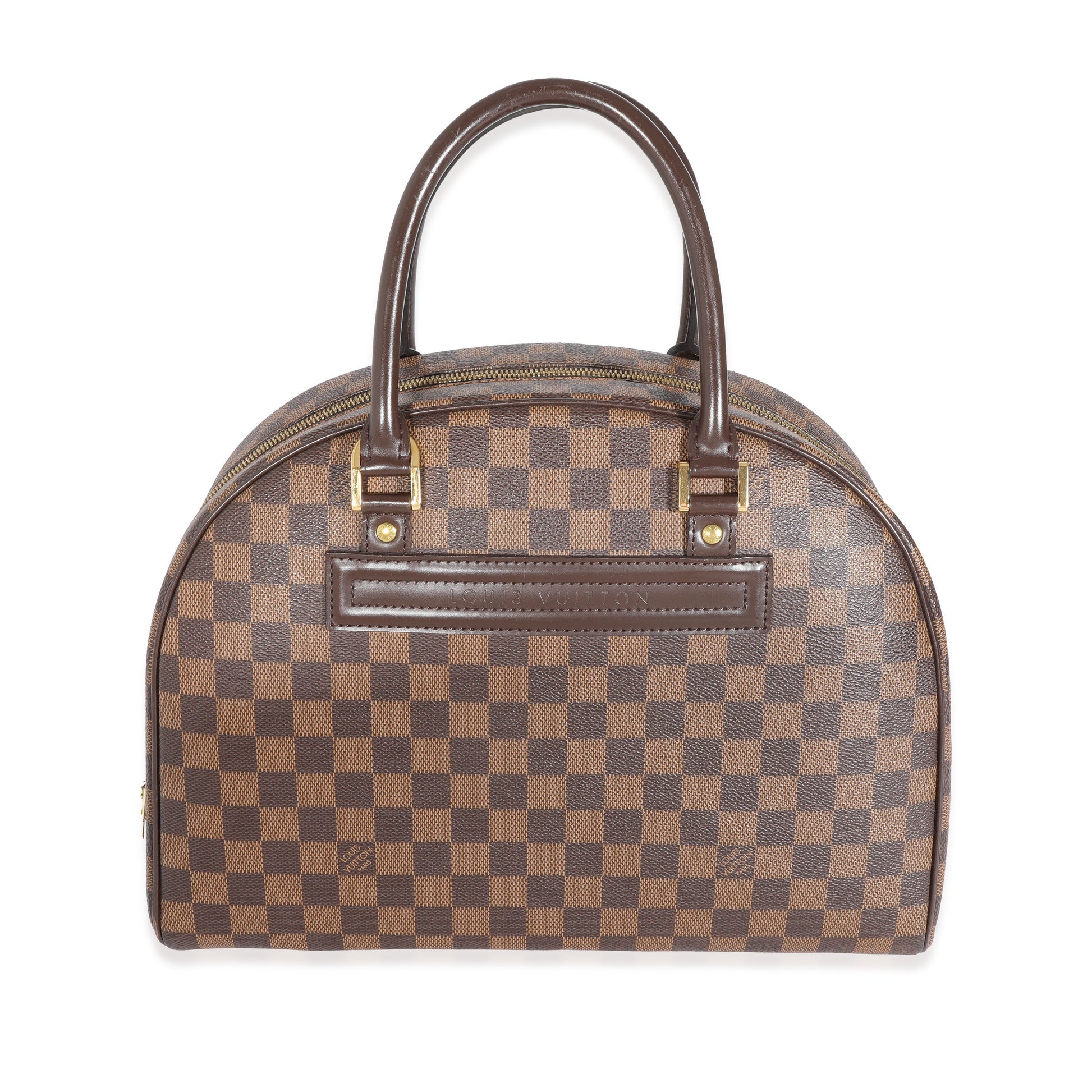 Louis Vuitton Damier Ebene Nolita Canvas Handbag