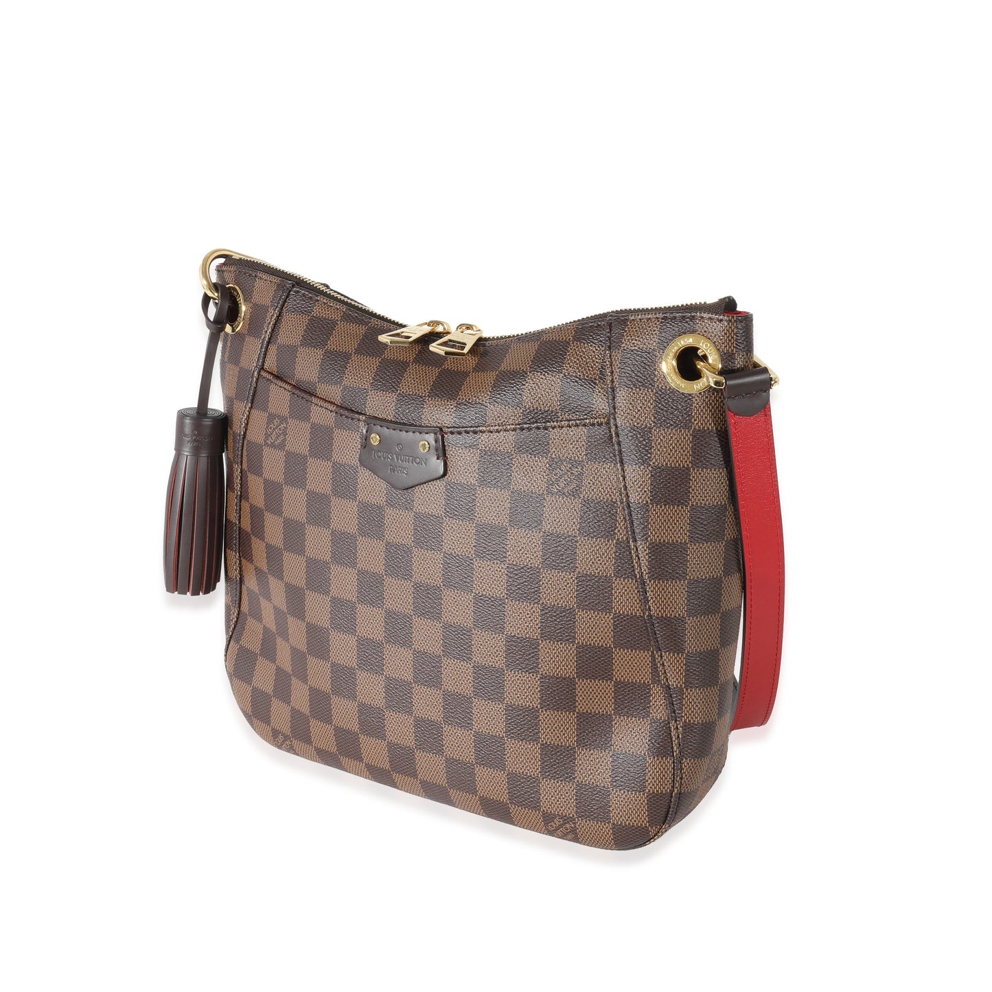 Louis Vuitton Damier Ebene South Bank Besace Canvas Handbag 6