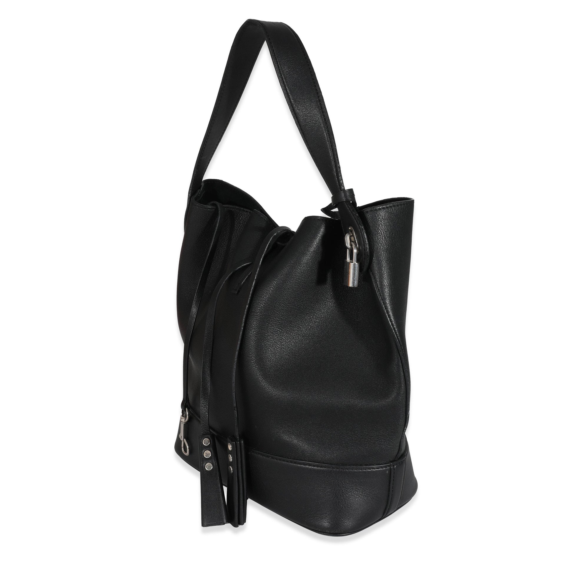 Louis Vuitton NN14 Cuir Nuance GM Leather Black Handbag
