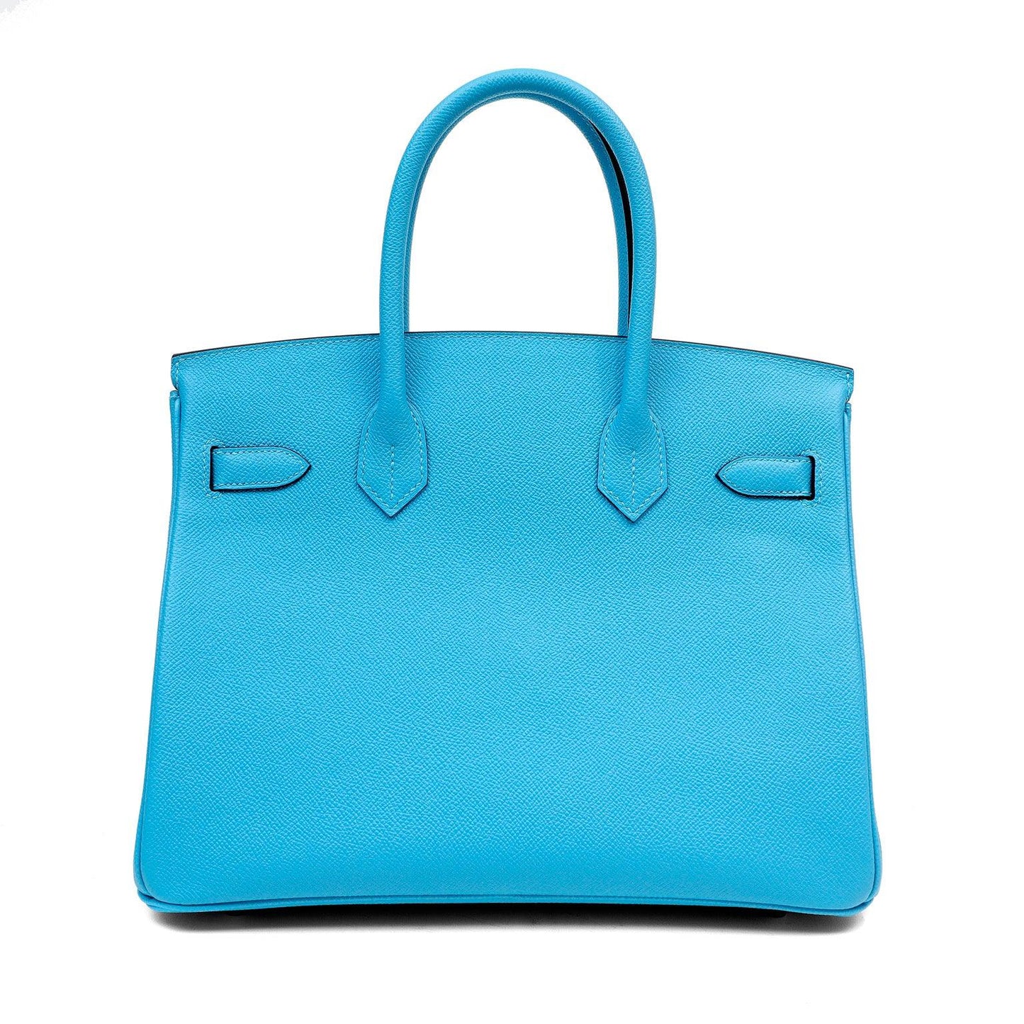 Hermes Cotton Candy Epsom W Palladium Hardware Handbag Blue Travel Bag