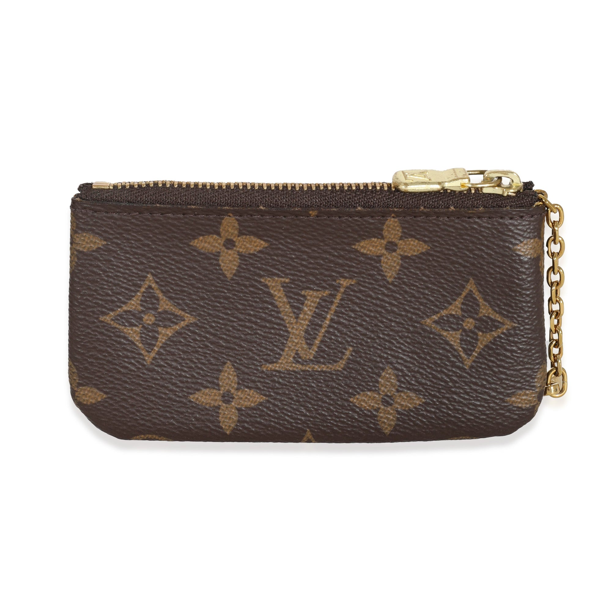Louis Vuitton Key Pouch Monogram Canvas Handbag 5