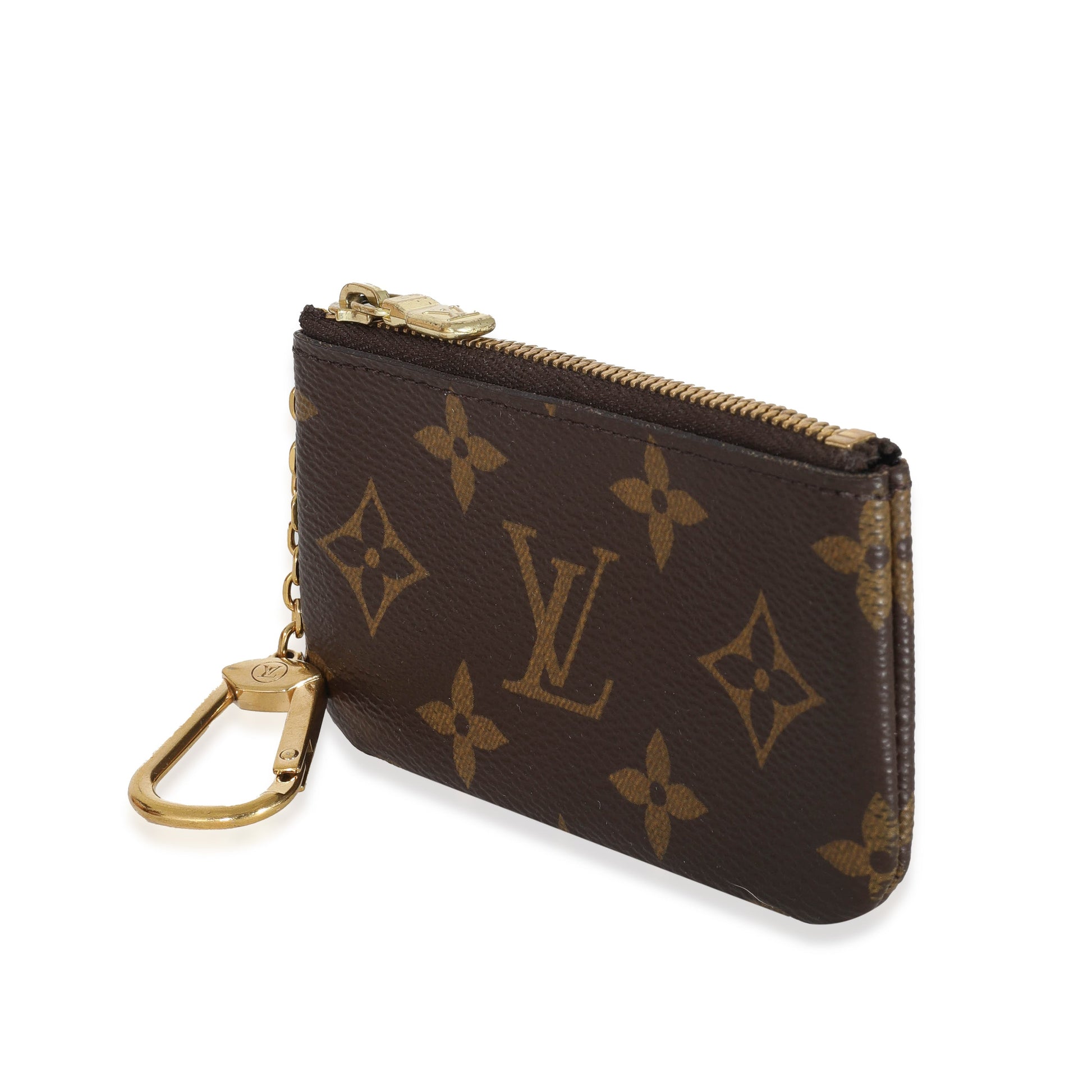 Louis Vuitton Key Pouch Monogram Canvas Handbag 5