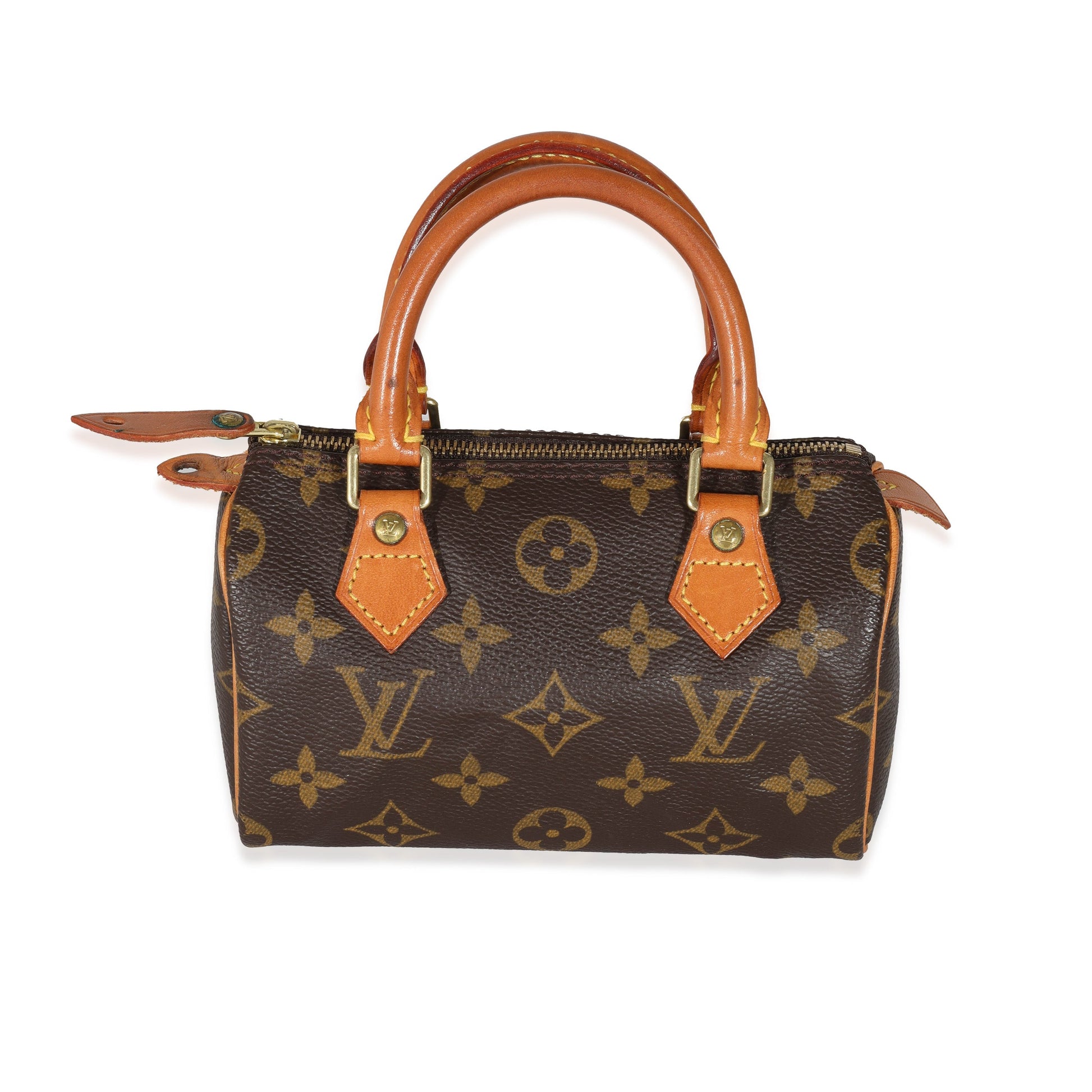 Louis Vuitton Nano Speedy Monogram Canvas Handbag Nano Speedy