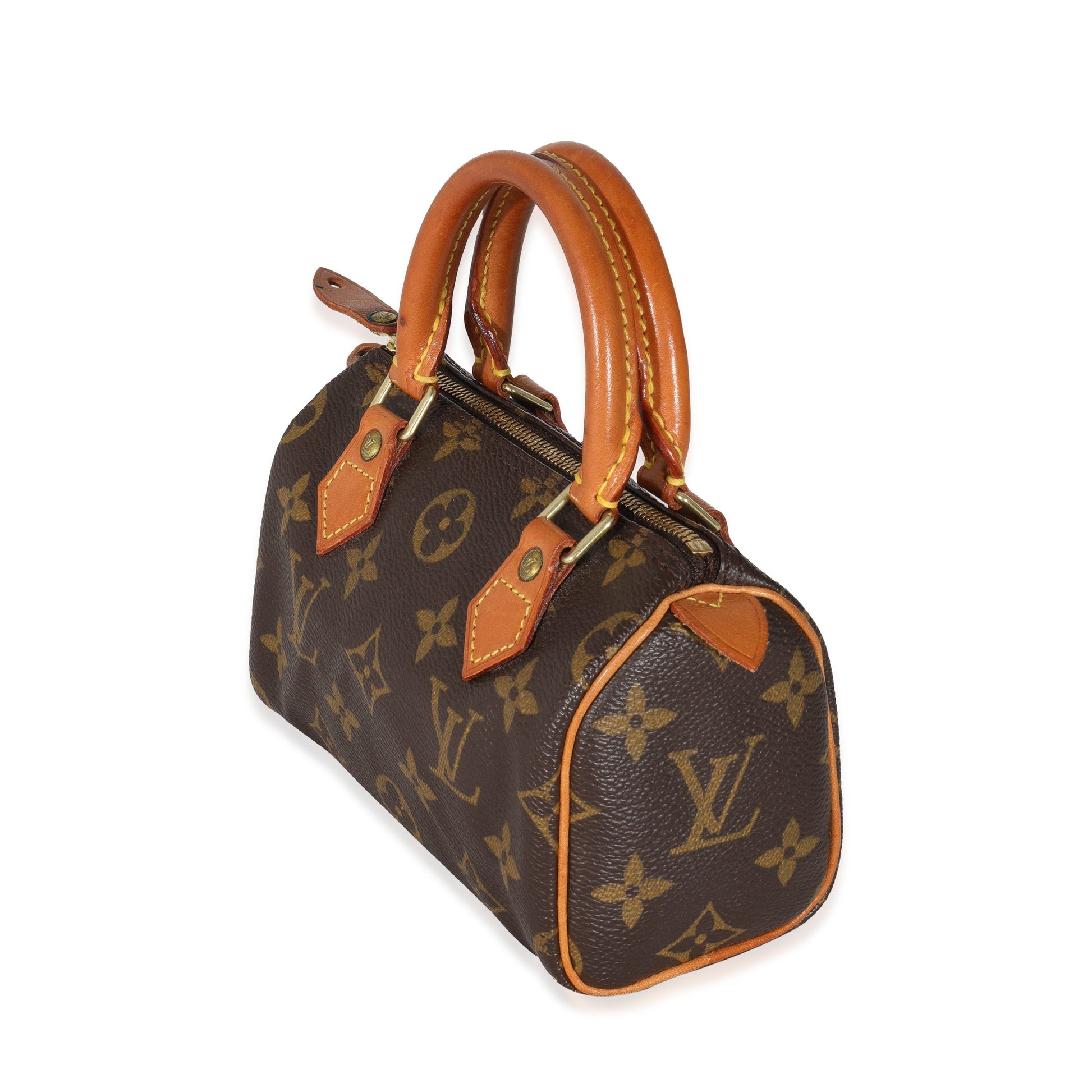 Louis Vuitton Nano Speedy Monogram Canvas Handbag Nano Speedy