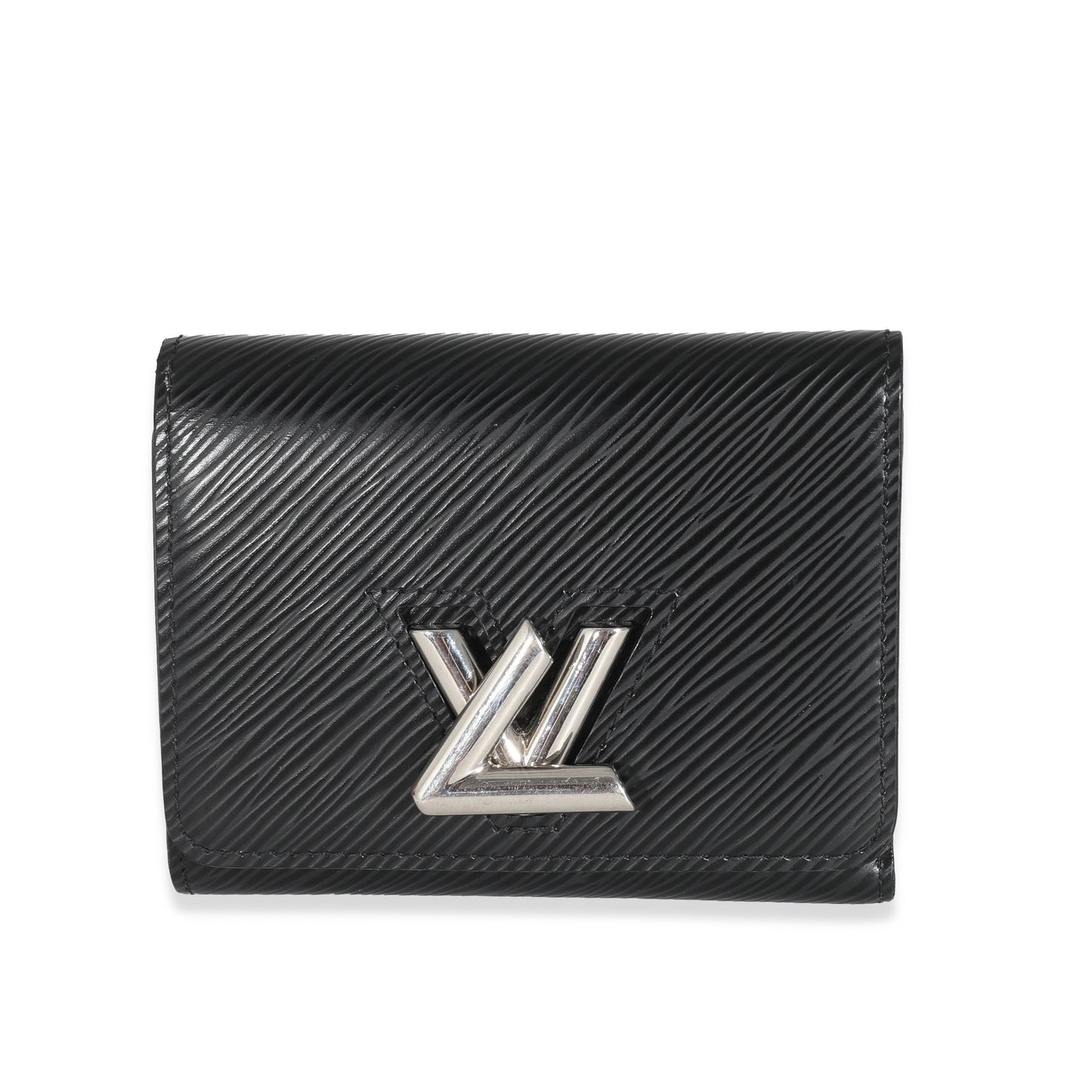 Louis Vuitton Epi Twist Compact Black Wallet Case