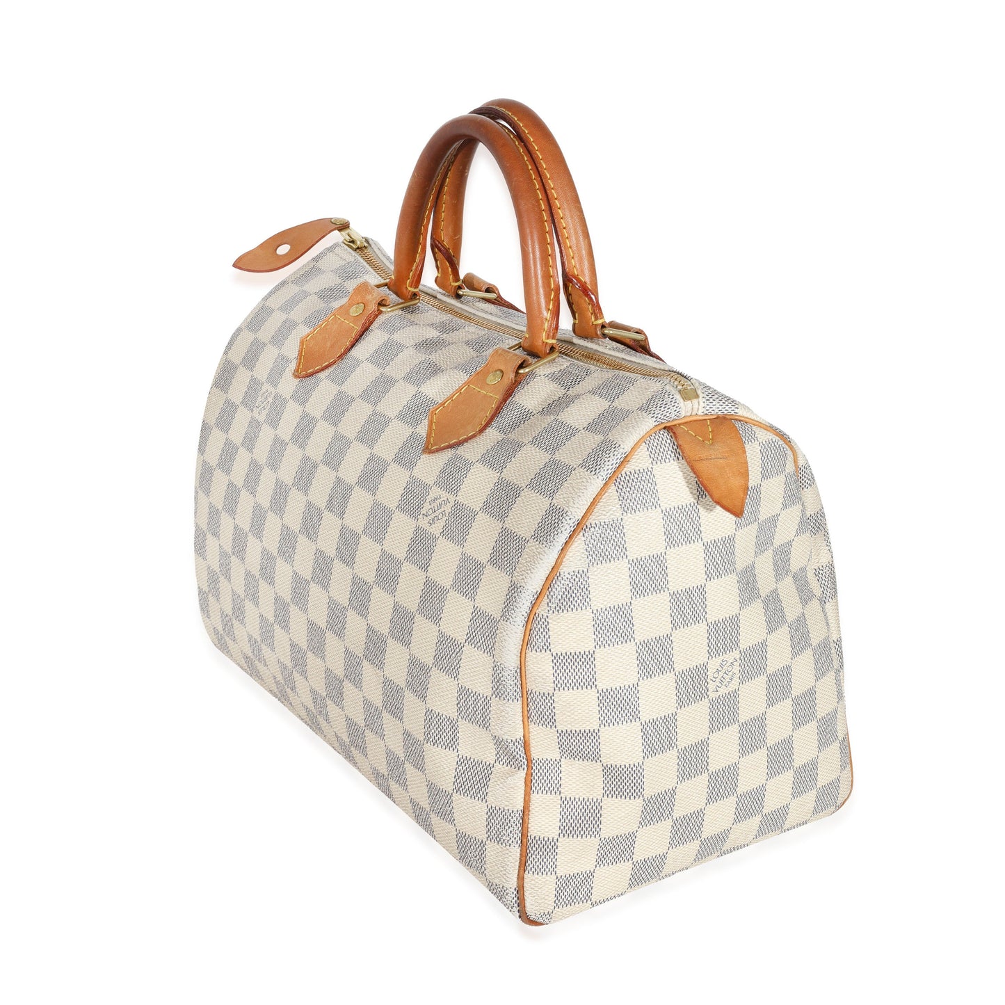 Louis Vuitton Damier Azur Speedy 30 Canvas Handbag Speedy 30
