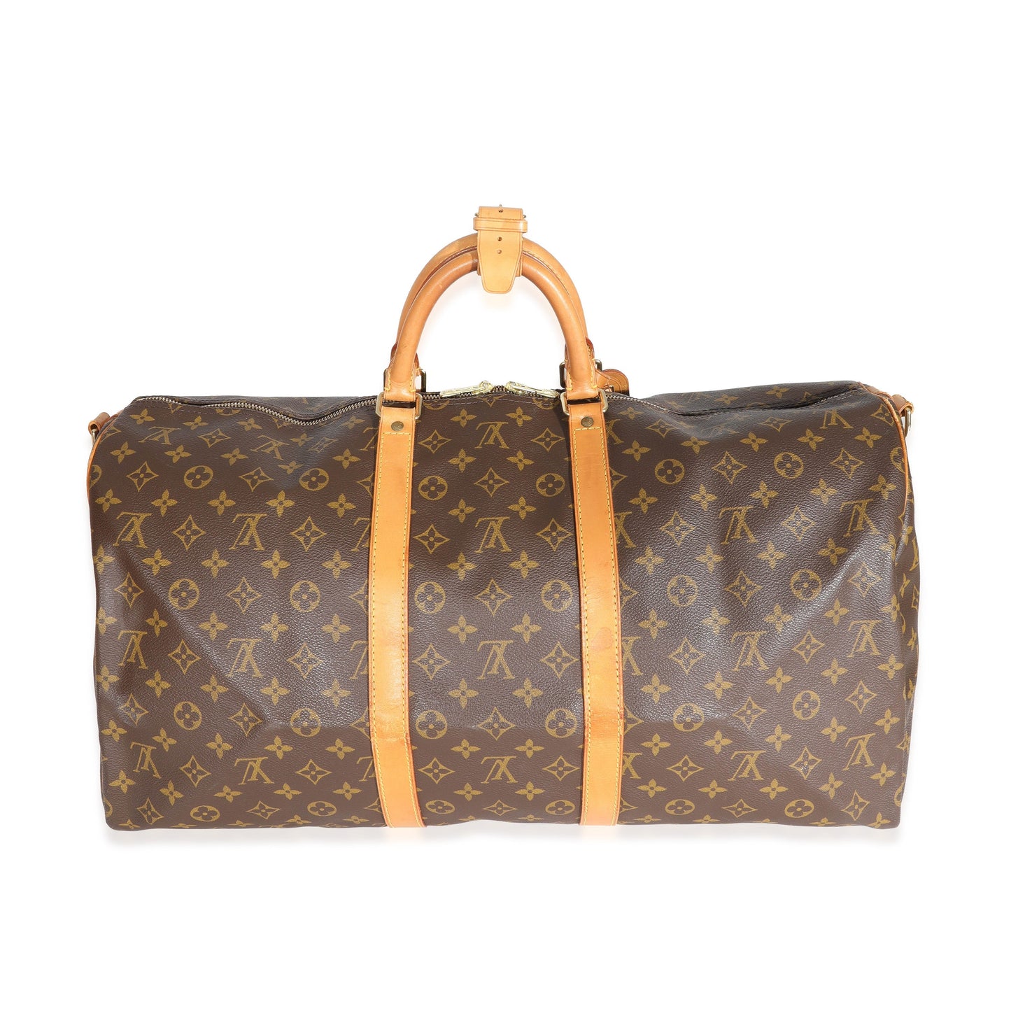 Louis Vuitton Keepall Bandoulière 55 Monogram Canvas Handbag