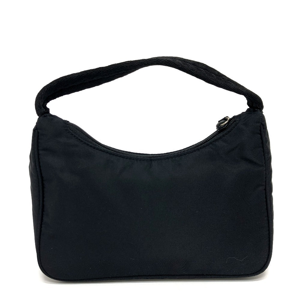 Triangular Plate Nylon Black Travel Bag