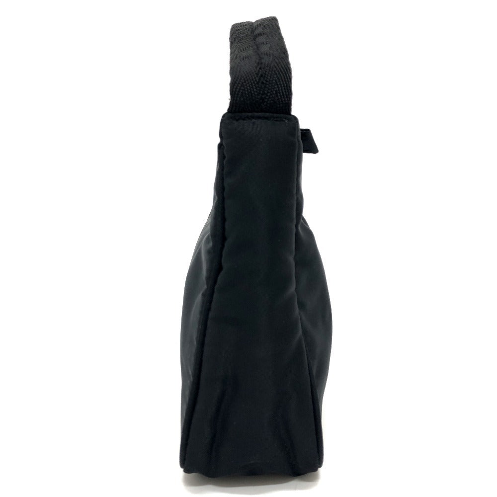 Triangular Plate Nylon Black Travel Bag