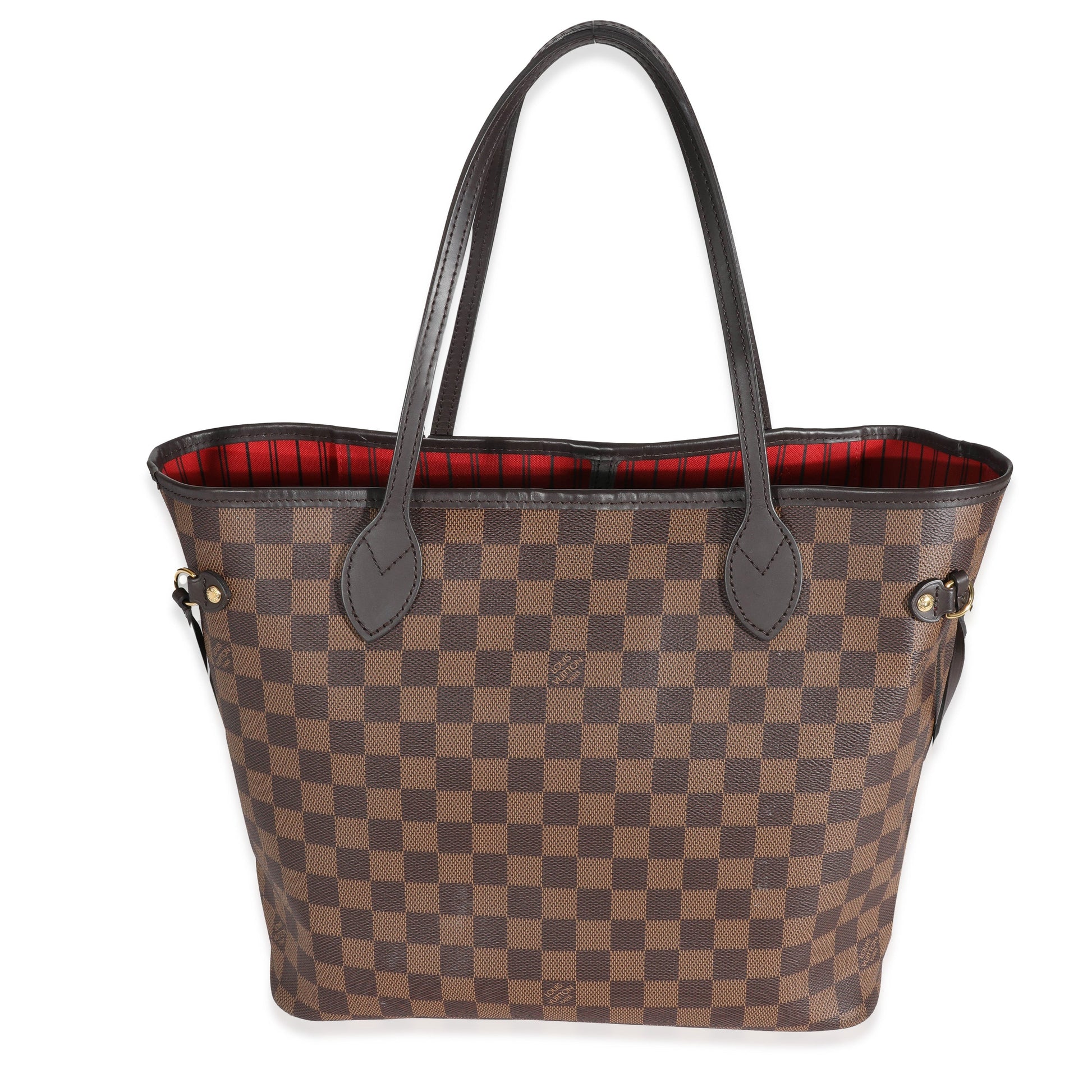 Louis Vuitton Damier Ebene Neverfull MM Canvas Tote Bag 11