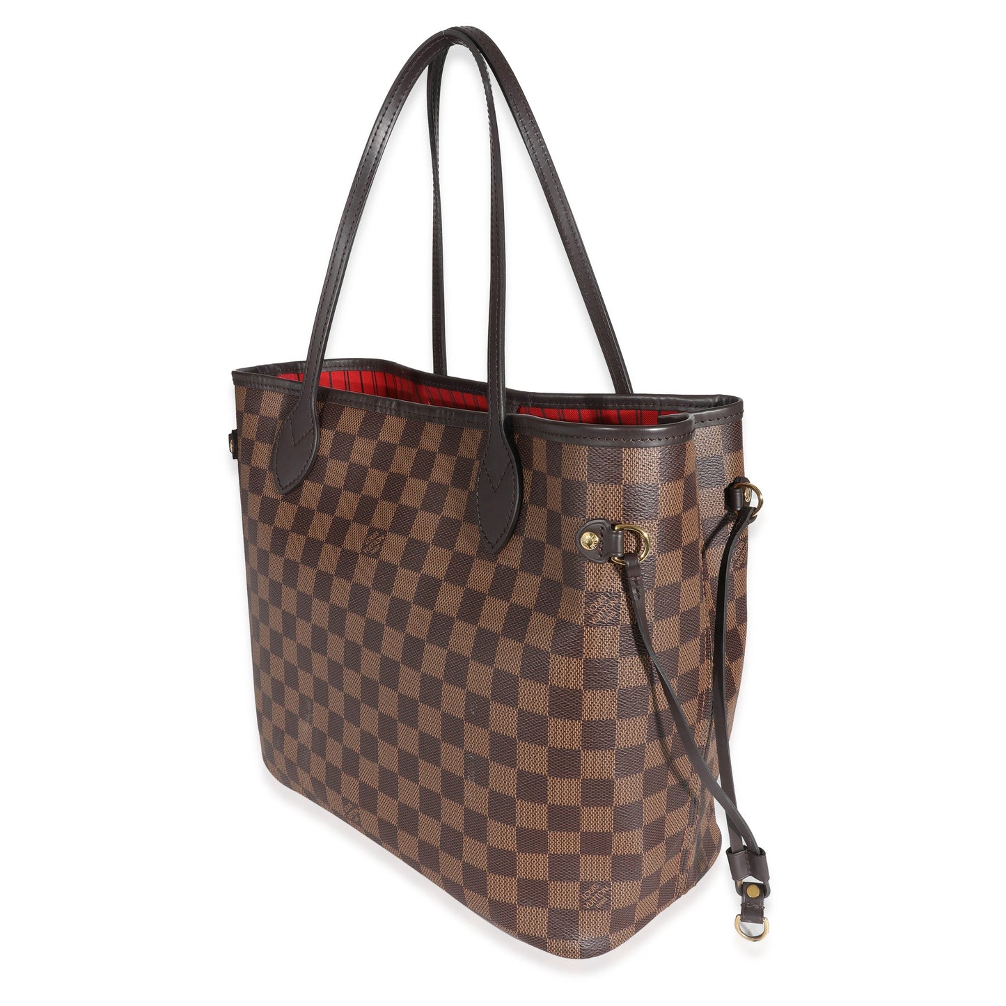 Louis Vuitton Damier Ebene Neverfull MM Canvas Tote Bag 11