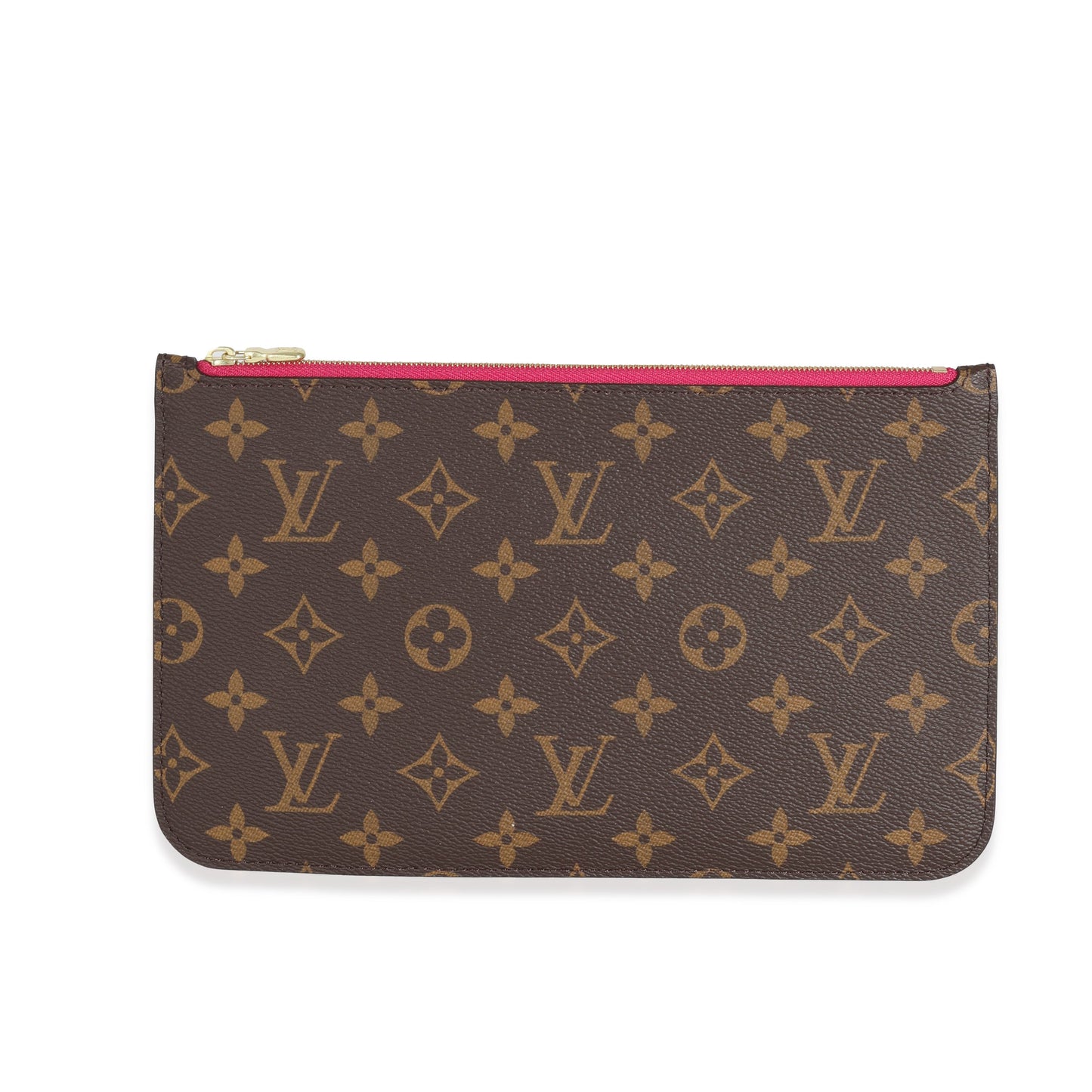 Louis Vuitton Neverfull Pochette Monogram Canvas Tote Bag 3