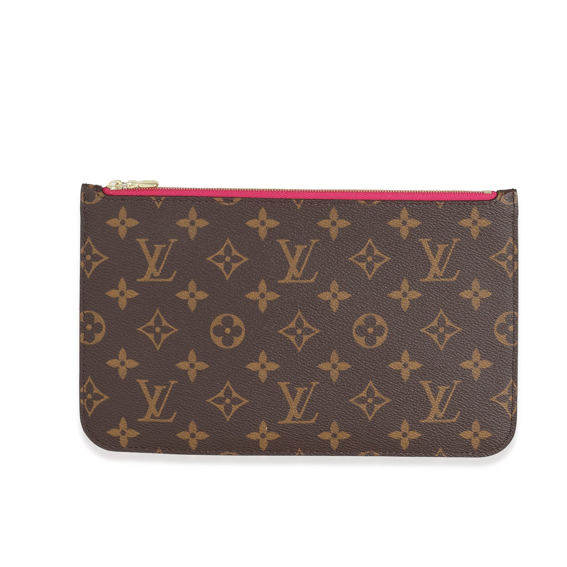 Louis Vuitton Neverfull Pochette Monogram Canvas Tote Bag 3