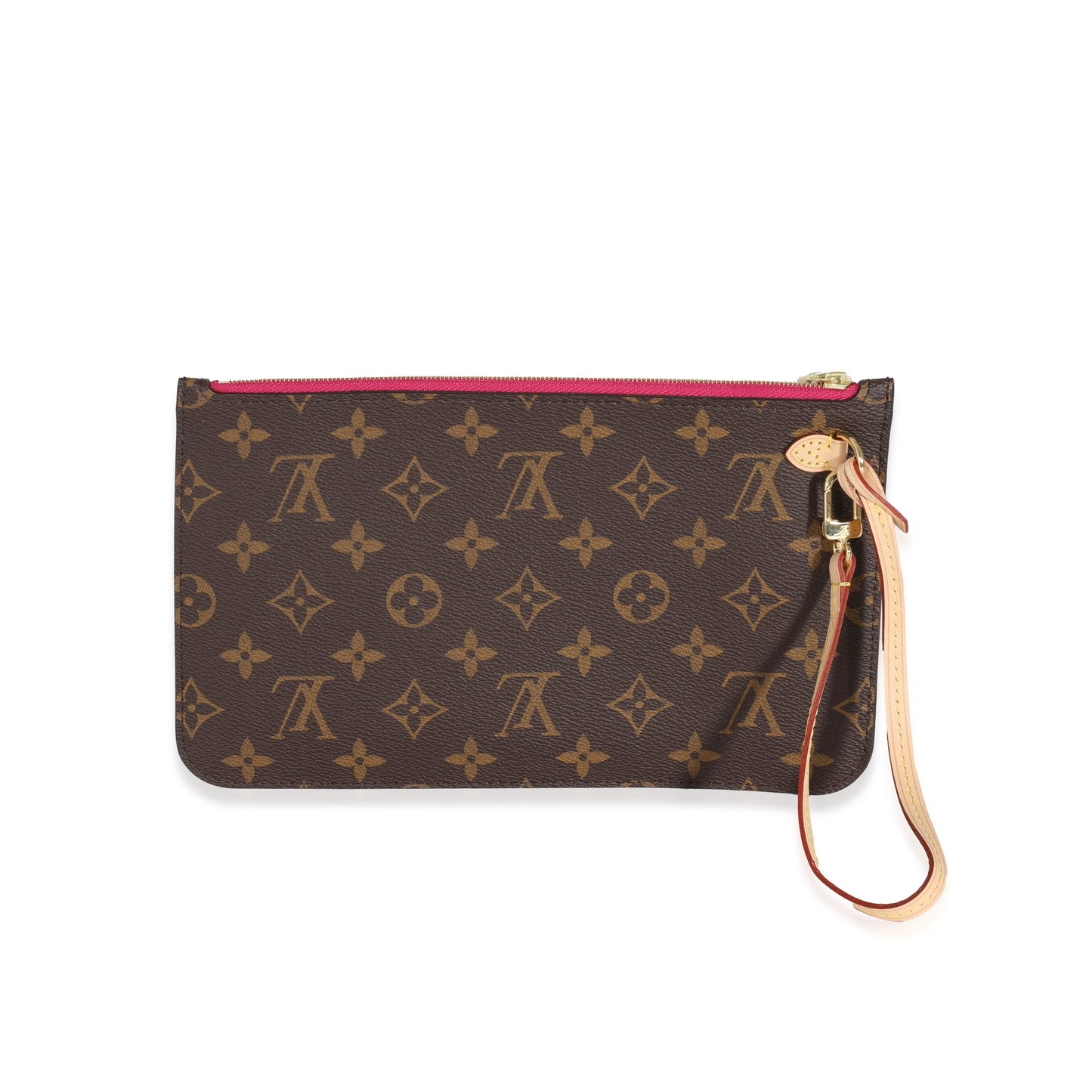 Louis Vuitton Neverfull Pochette Monogram Canvas Tote Bag 3